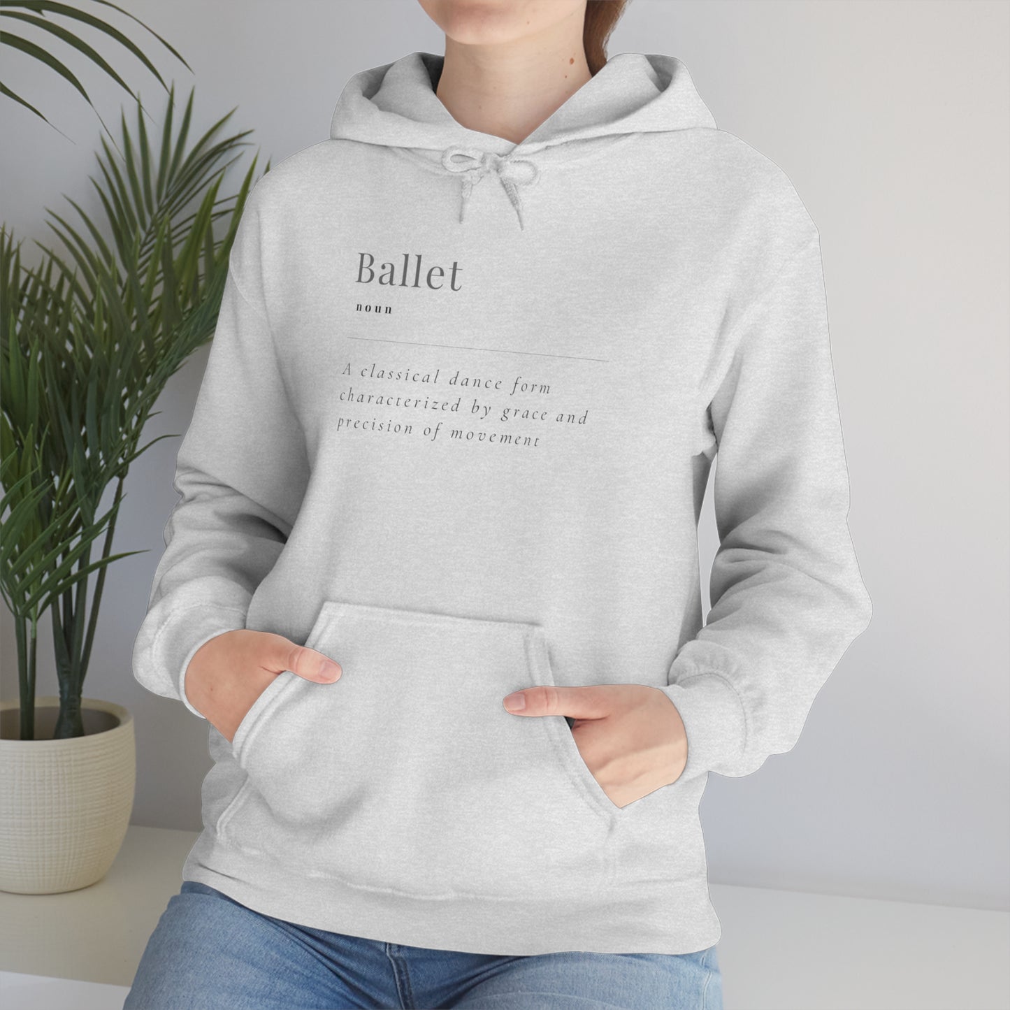 Ballet Definition Hooded Sweatshirt