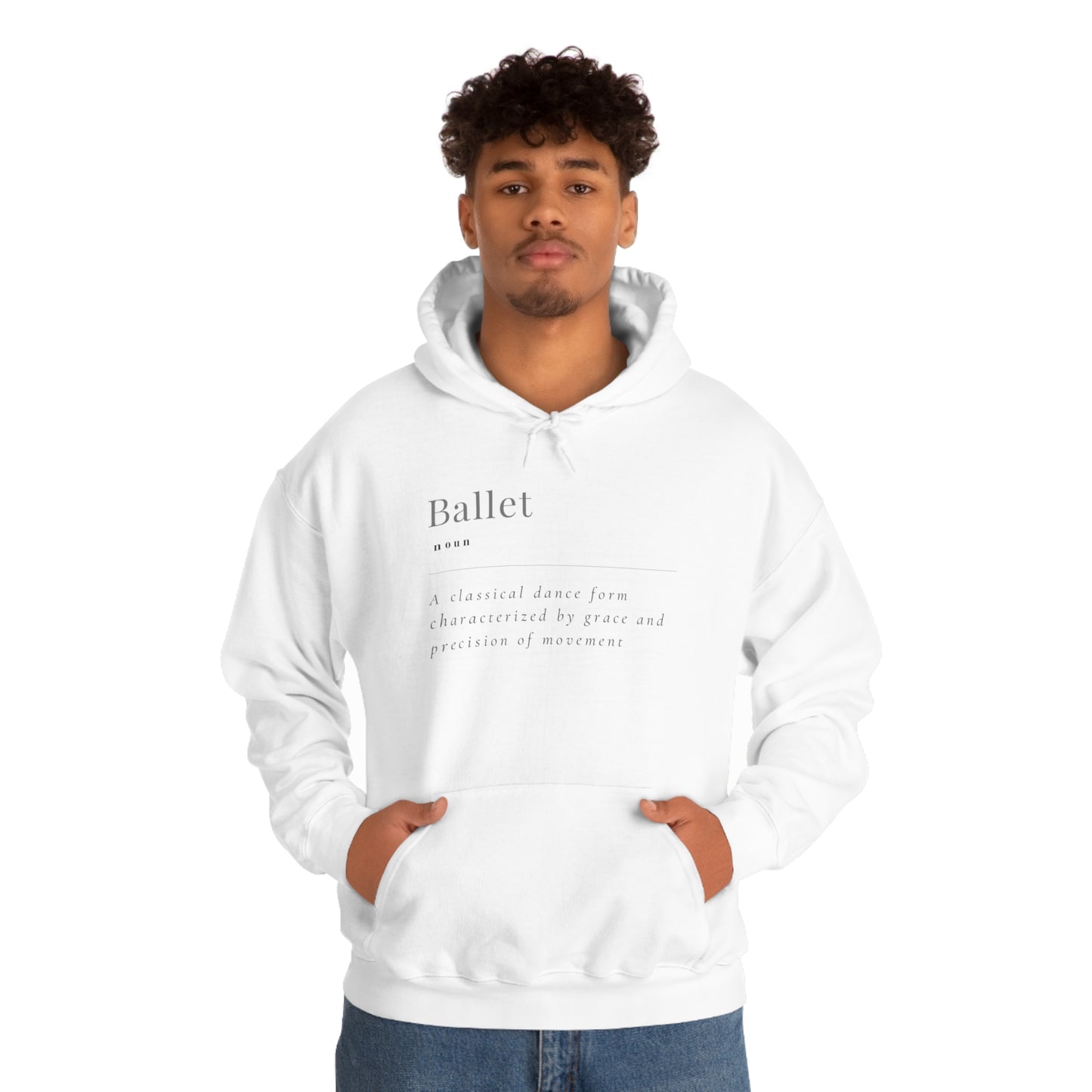 Ballet Definition Hooded Sweatshirt