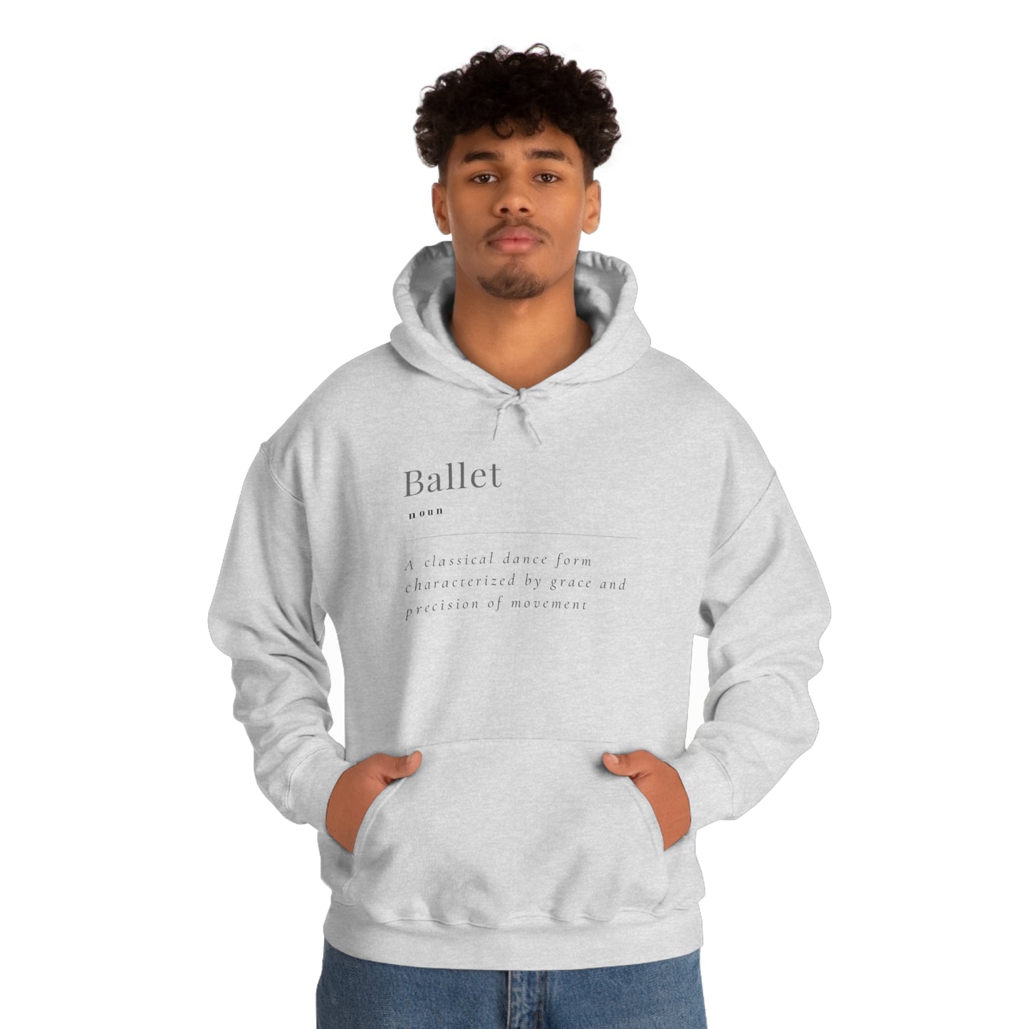 Ballet Definition Hooded Sweatshirt