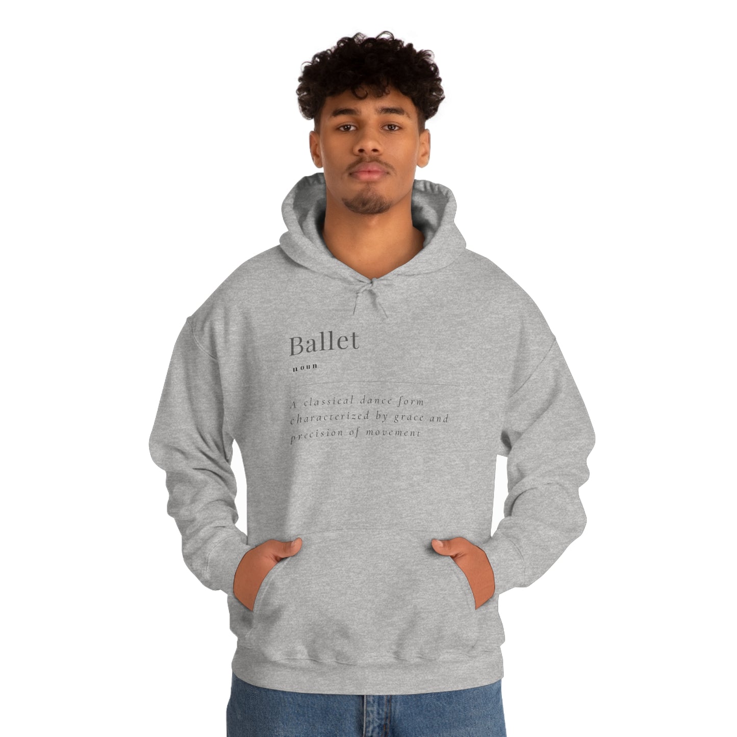 Ballet Definition Hooded Sweatshirt
