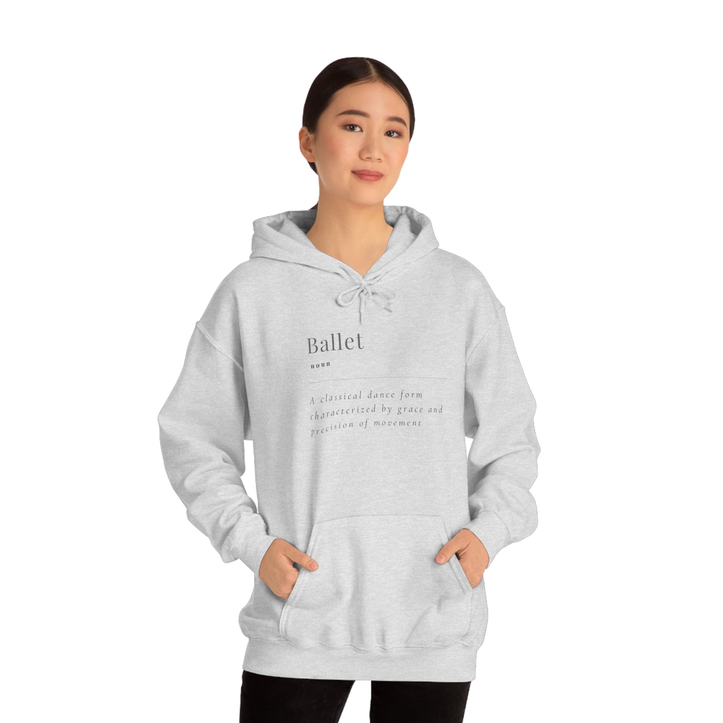 Ballet Definition Hooded Sweatshirt