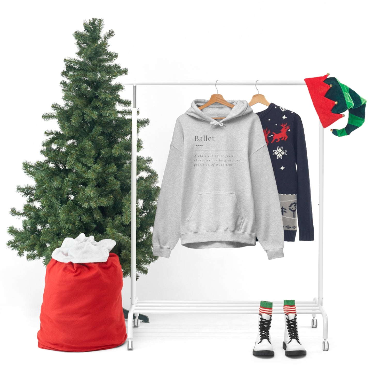 Ballet Definition Hooded Sweatshirt