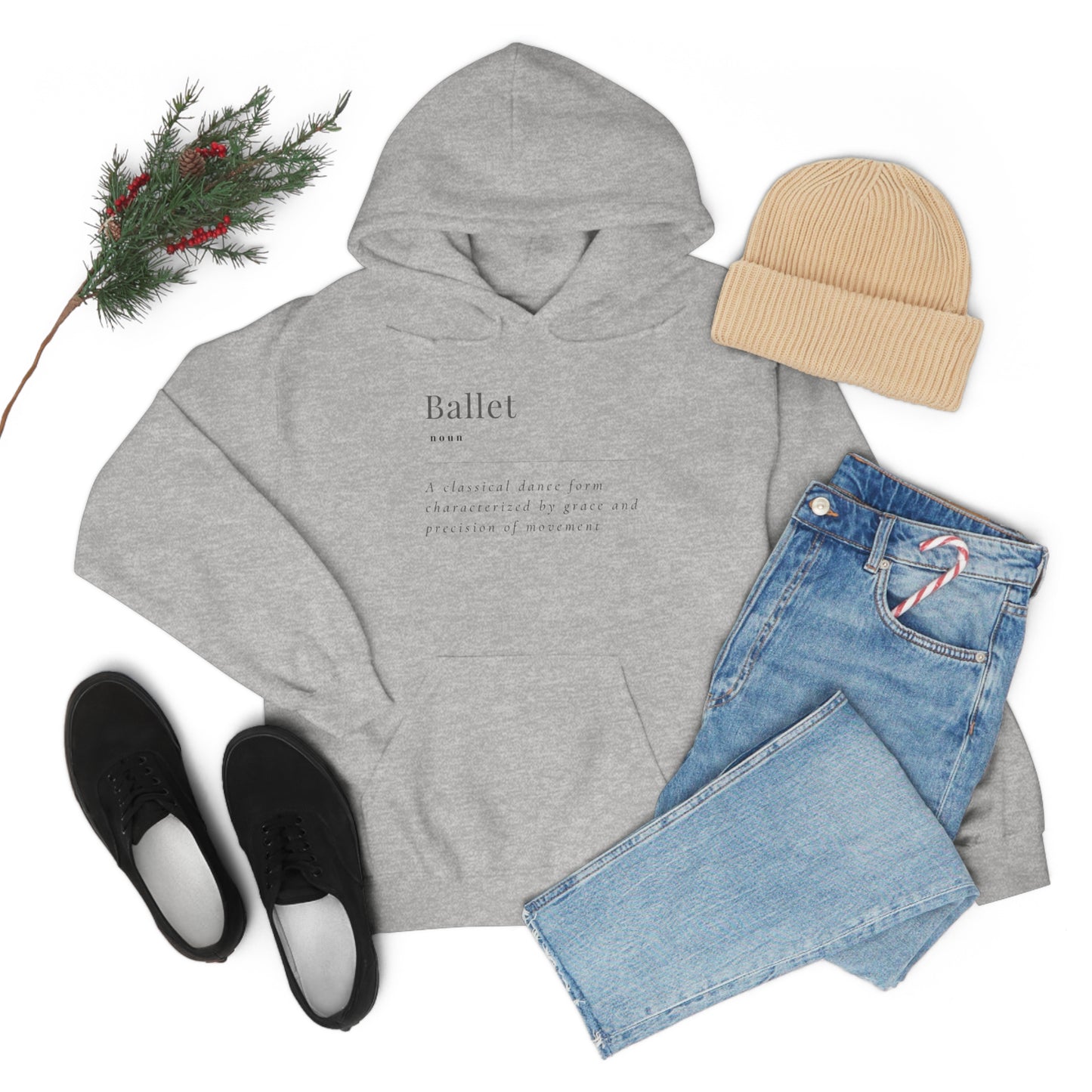 Ballet Definition Hooded Sweatshirt