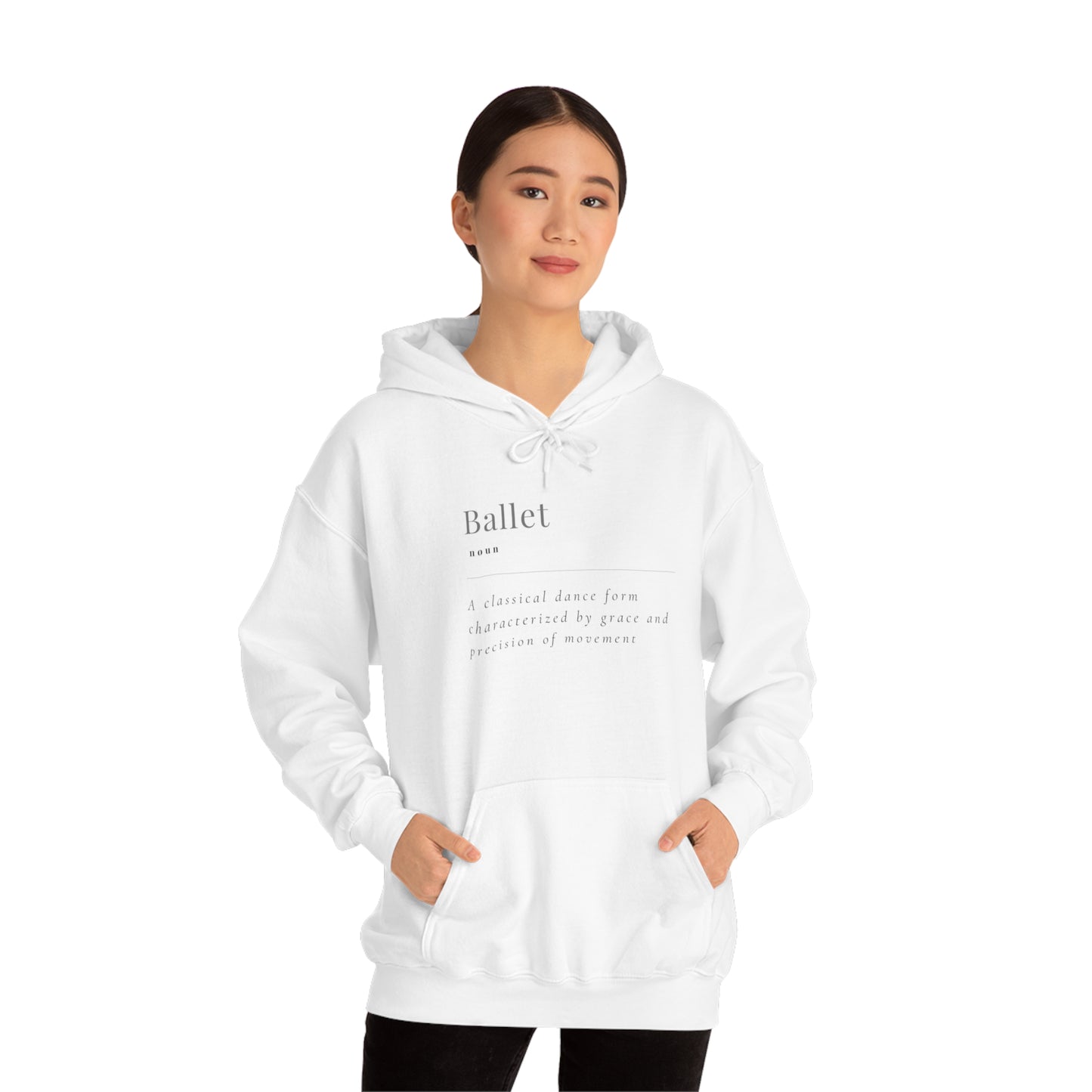 Ballet Definition Hooded Sweatshirt