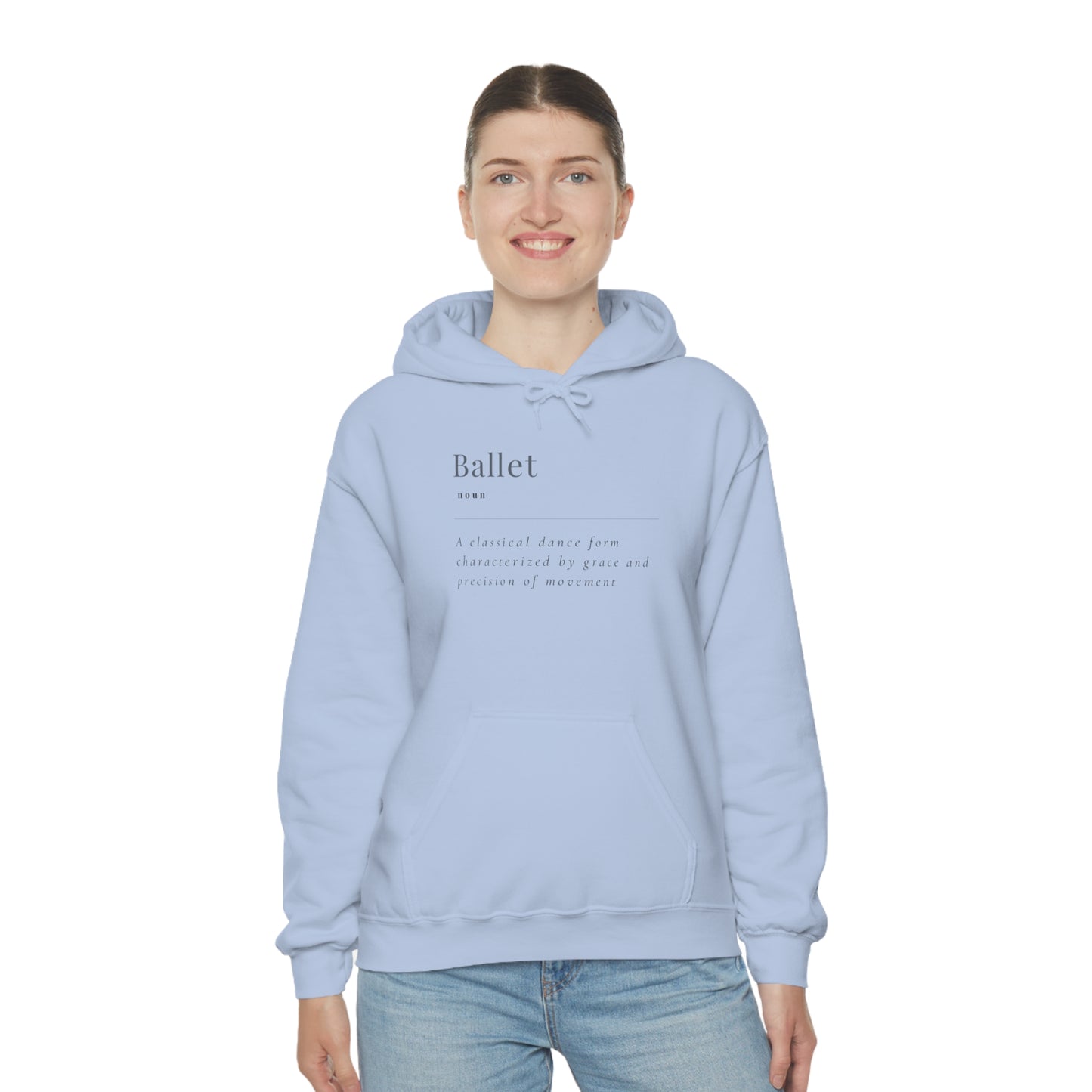 Ballet Definition Hooded Sweatshirt