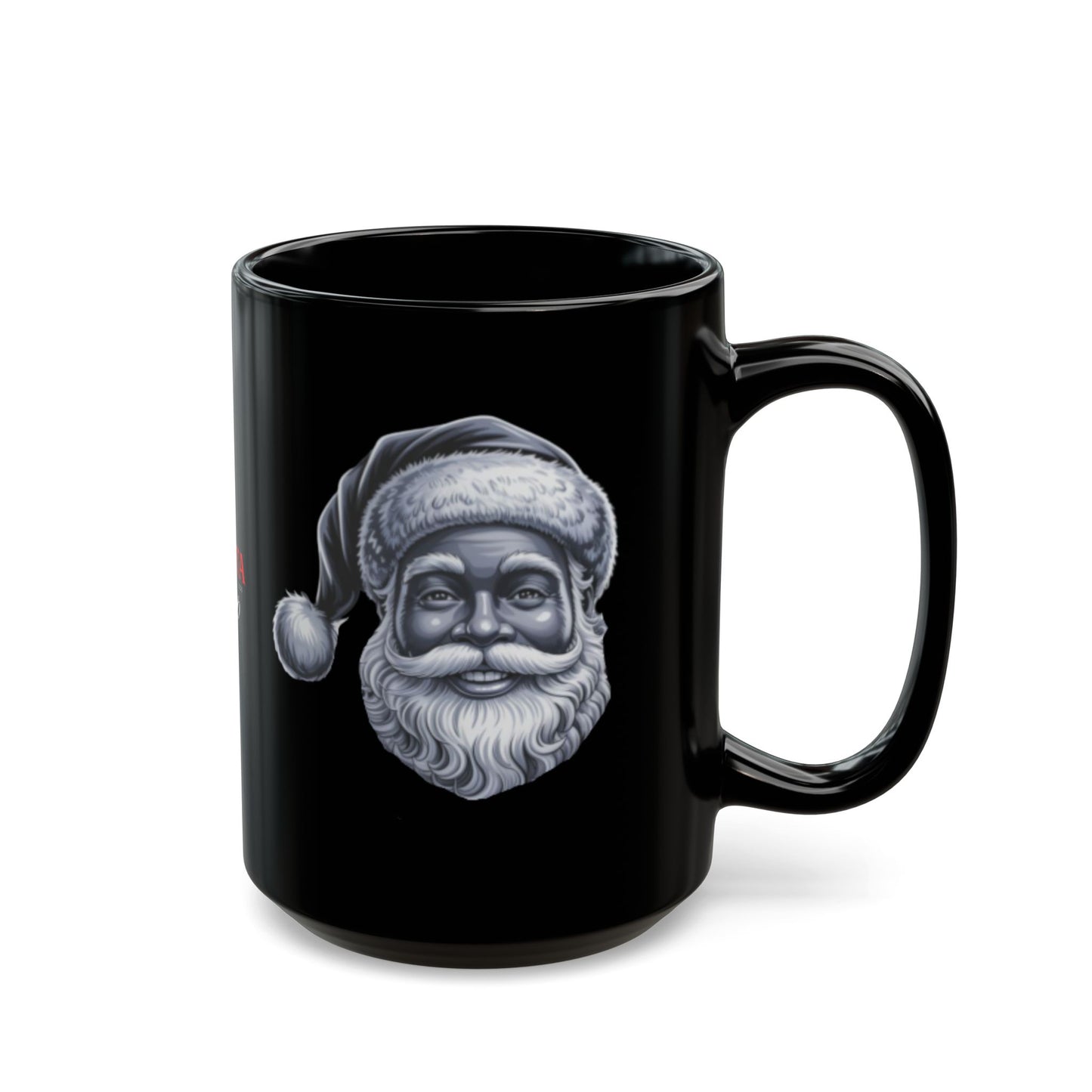 Santa Black Mug (11oz, 15oz)
