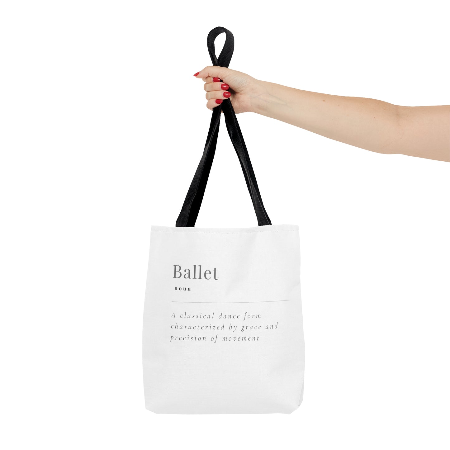 Ballet Definition Tote Bag