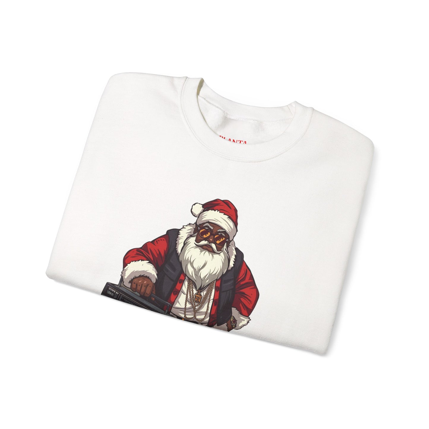 Black Santa "Blanta" with Boombox Sweatshirt