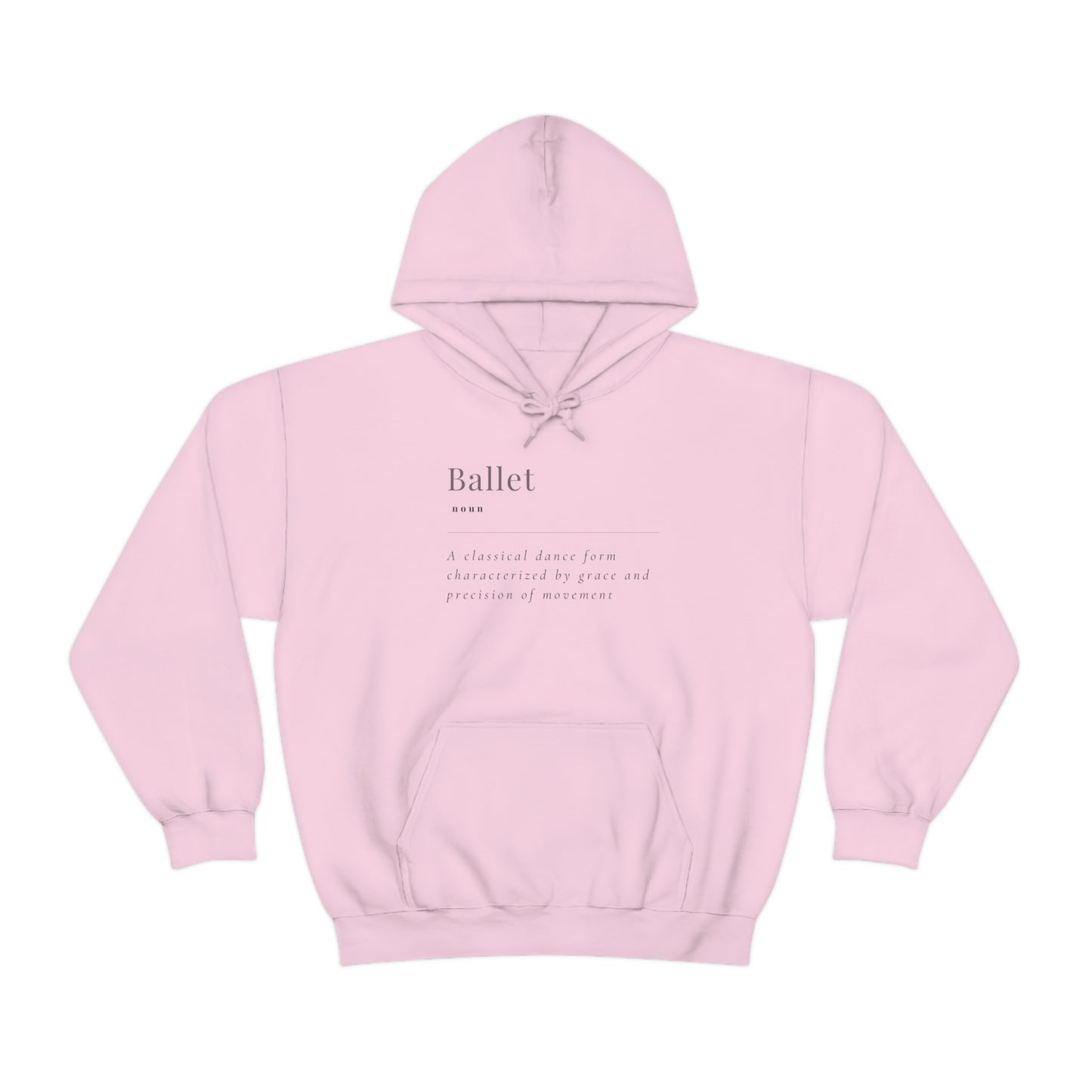 Ballet Definition Hooded Sweatshirt