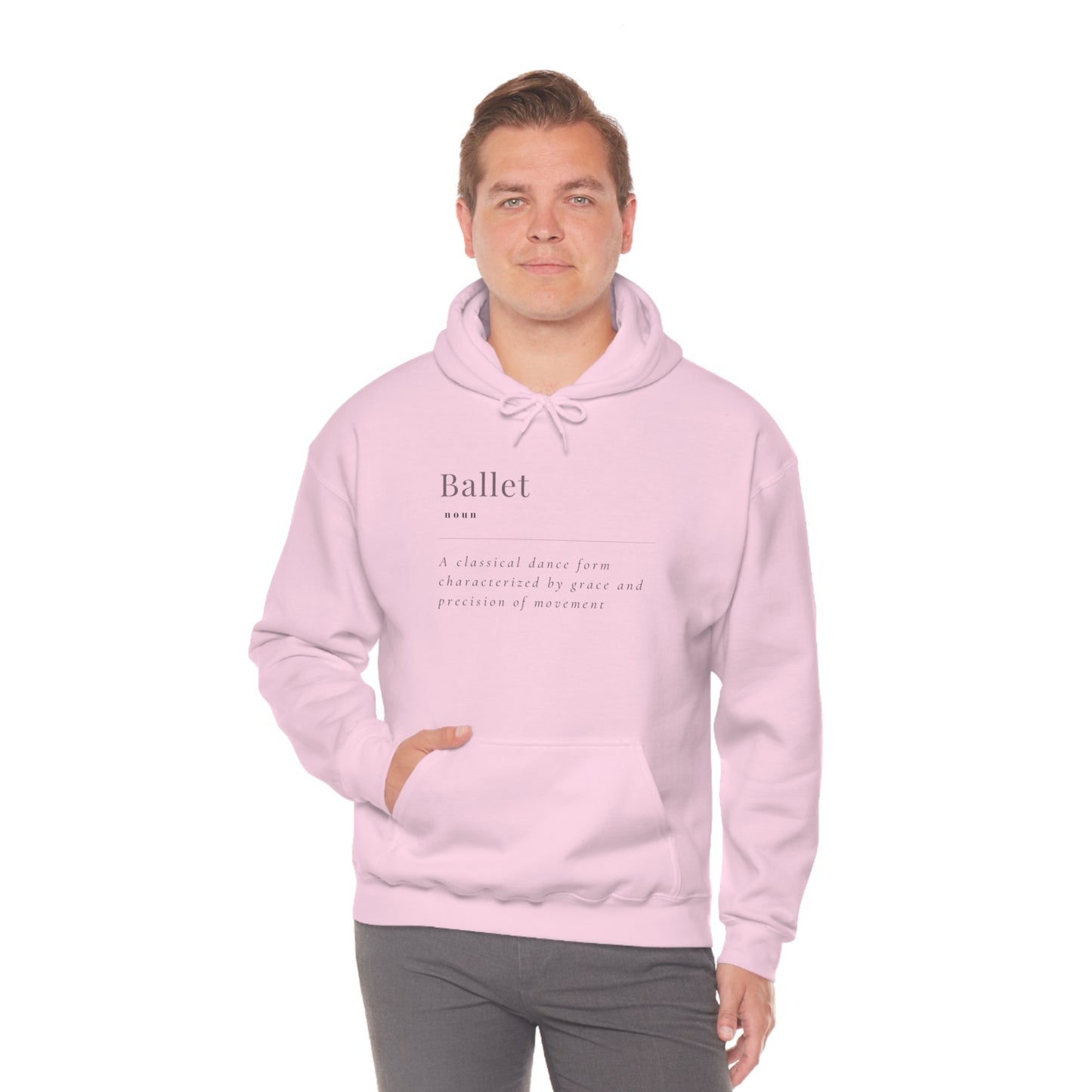 Ballet Definition Hooded Sweatshirt