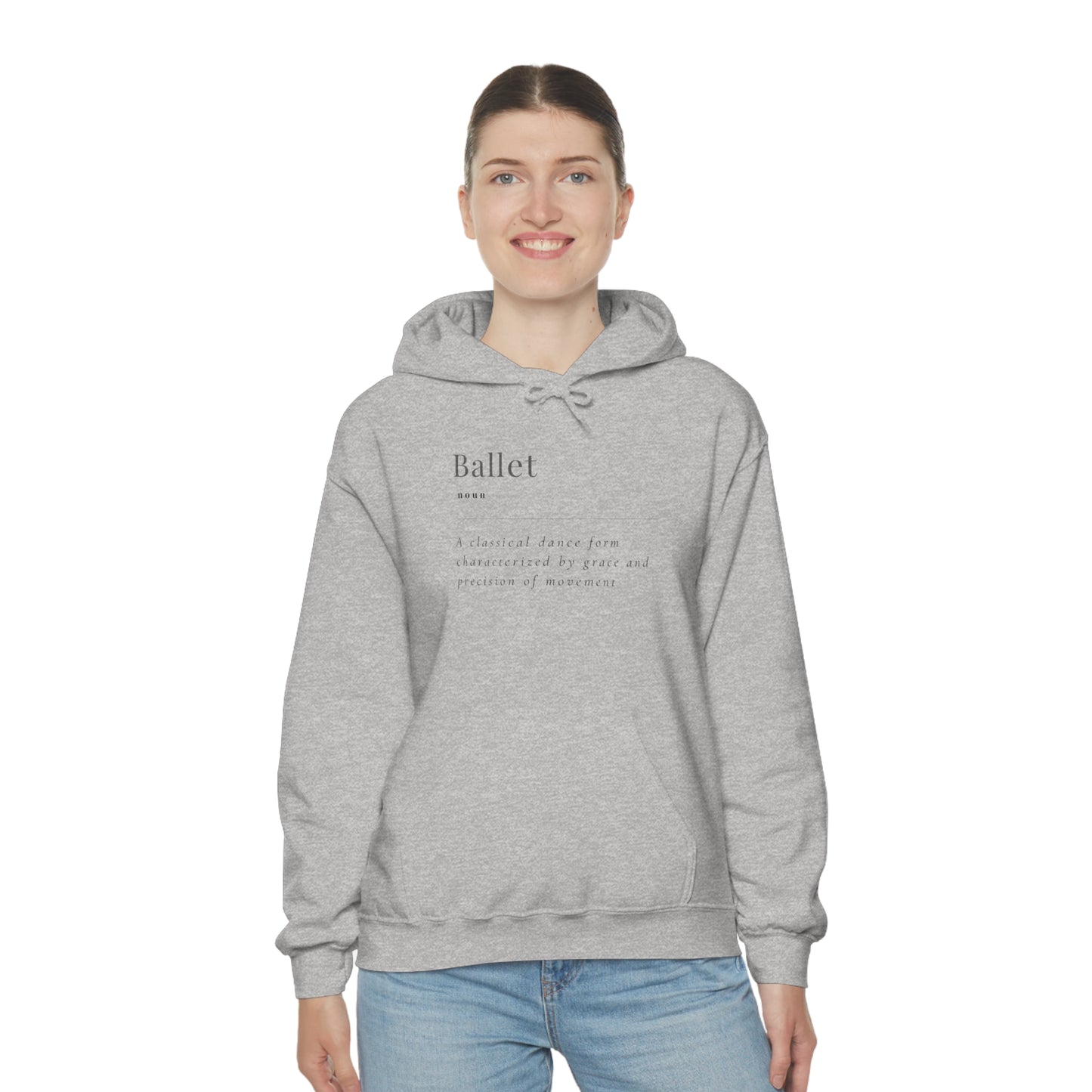 Ballet Definition Hooded Sweatshirt