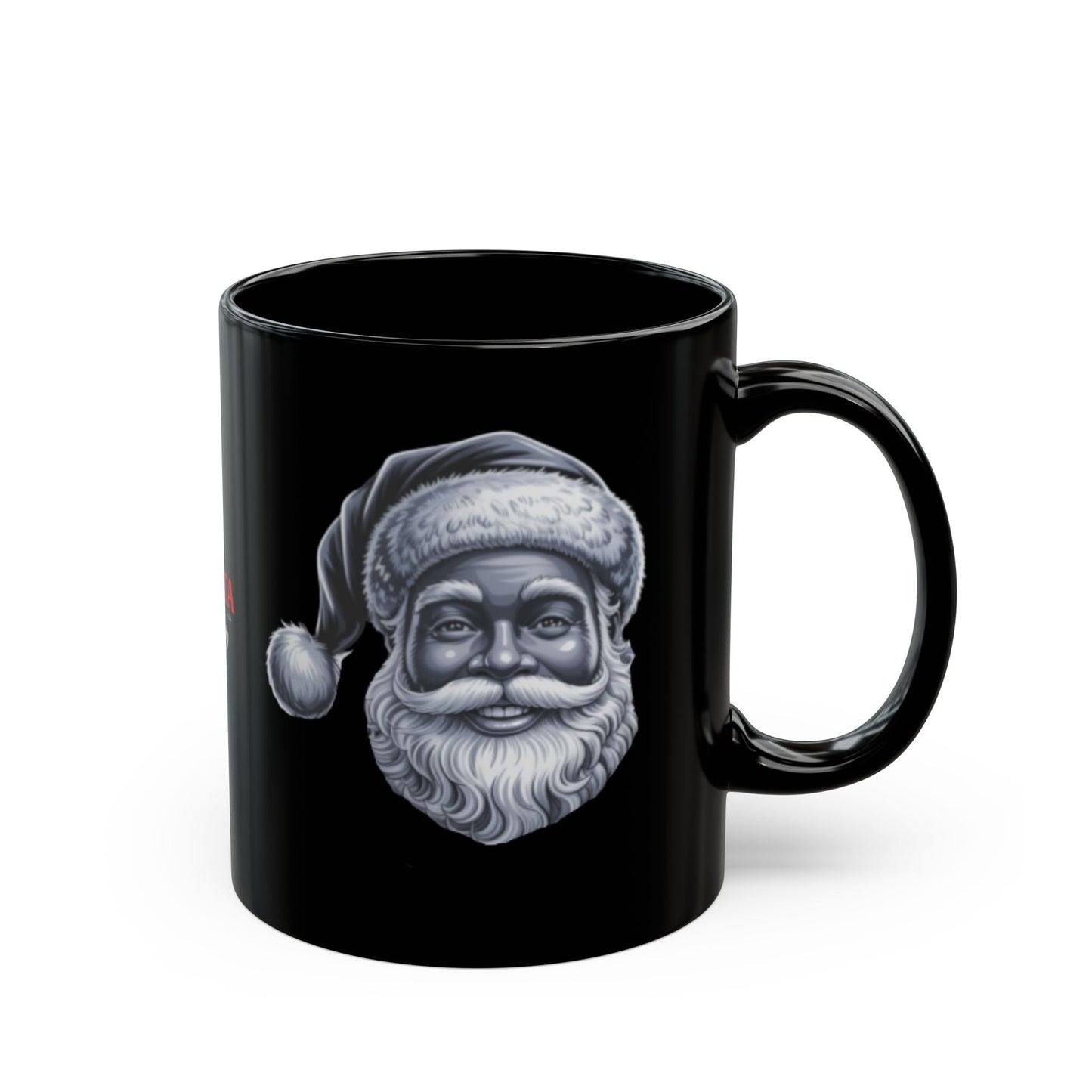Santa Black Mug (11oz, 15oz)