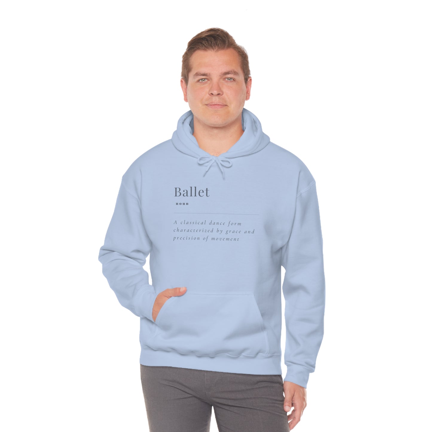 Ballet Definition Hooded Sweatshirt