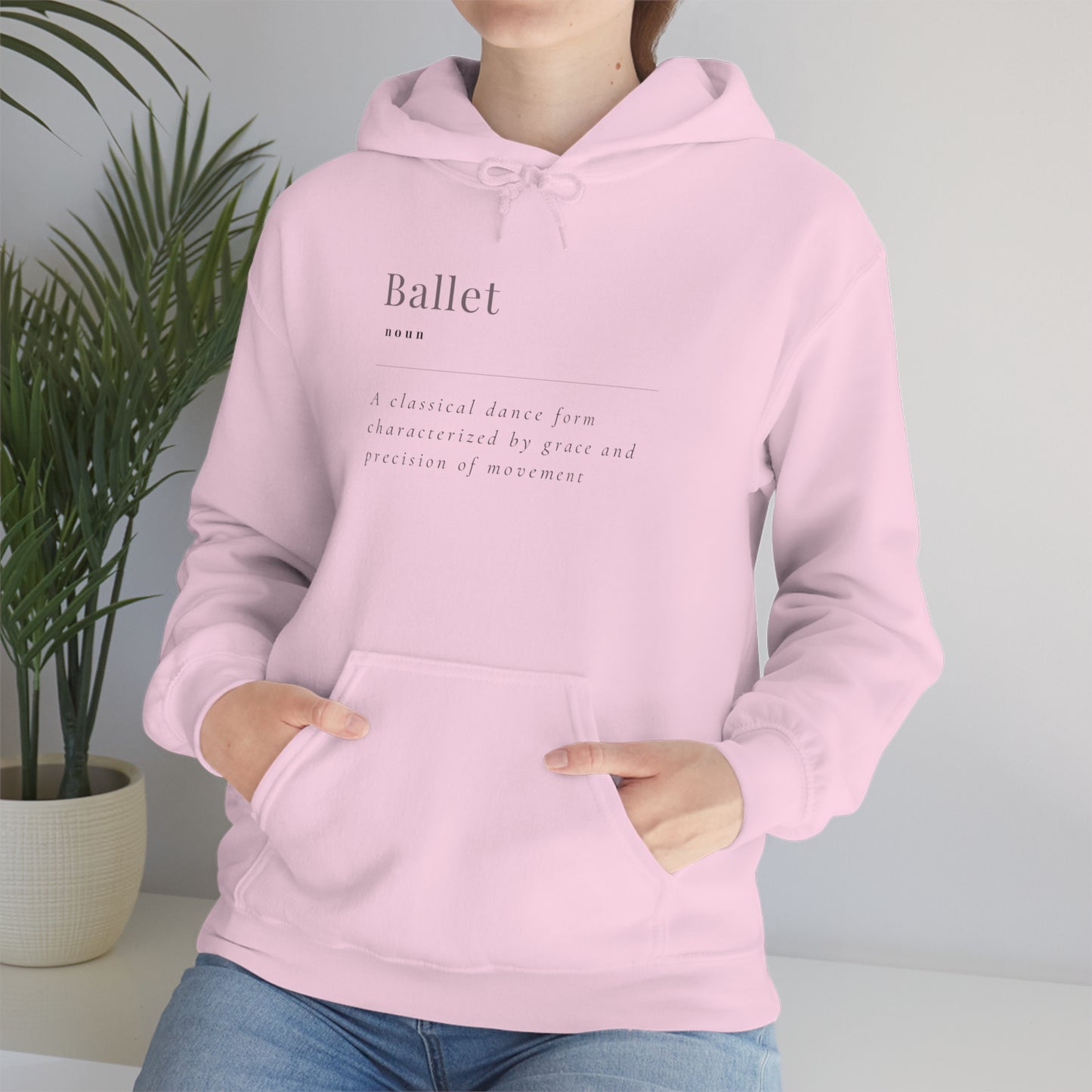 Ballet Definition Hooded Sweatshirt