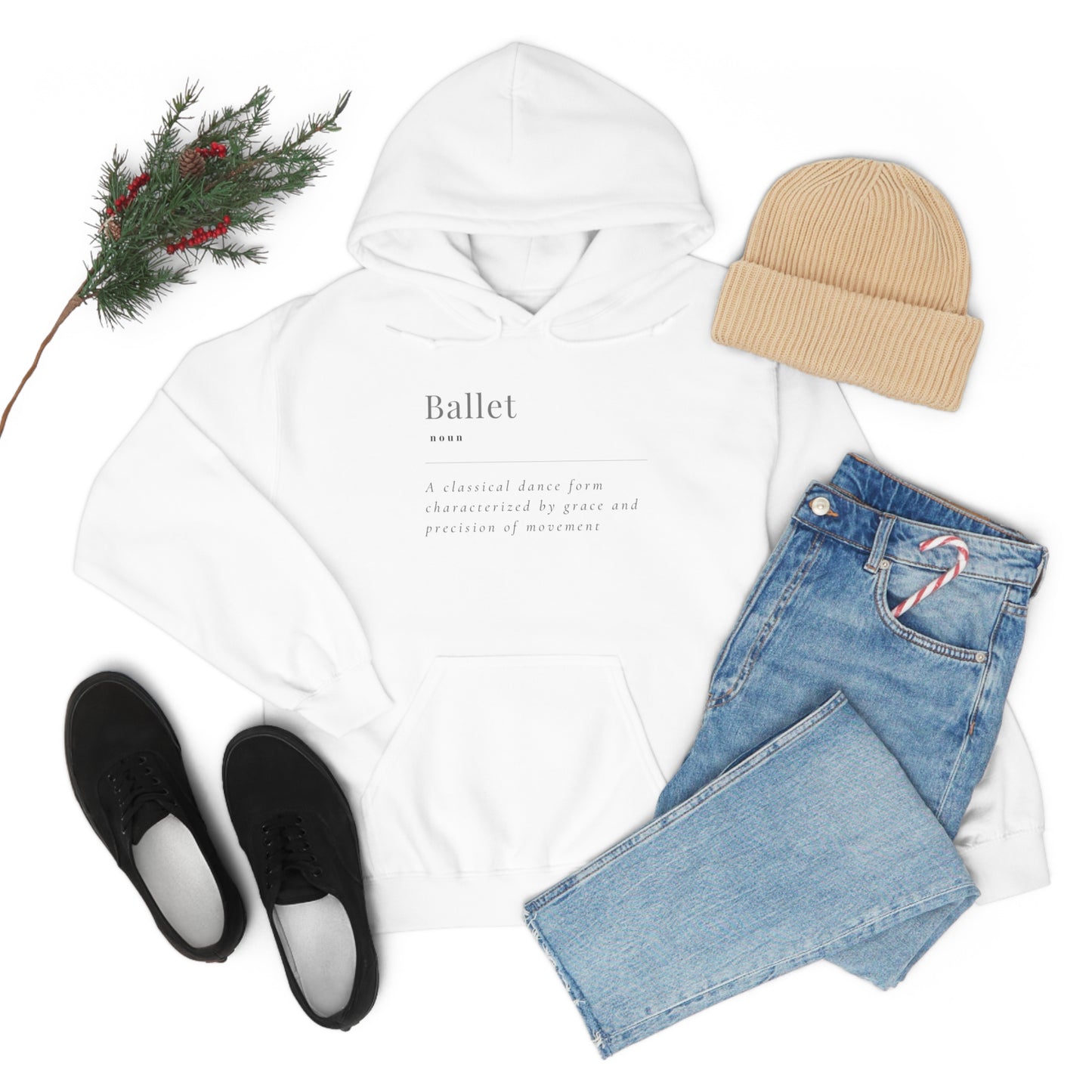 Ballet Definition Hooded Sweatshirt