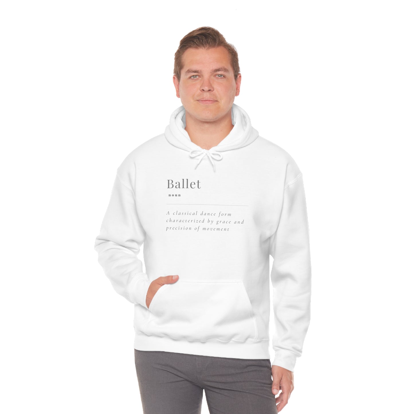 Ballet Definition Hooded Sweatshirt