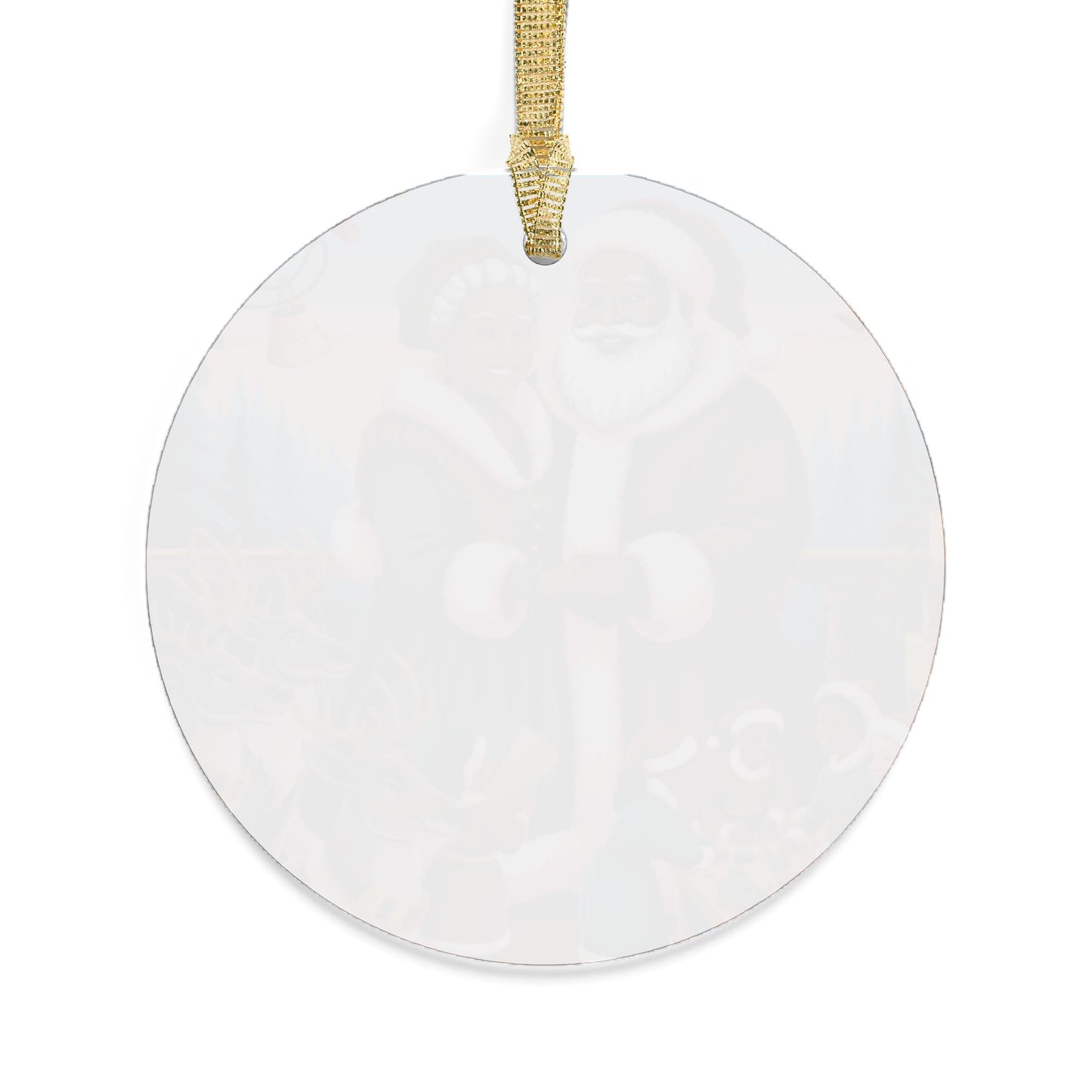 Blanta and Mrs. Claus Christmas Ornament