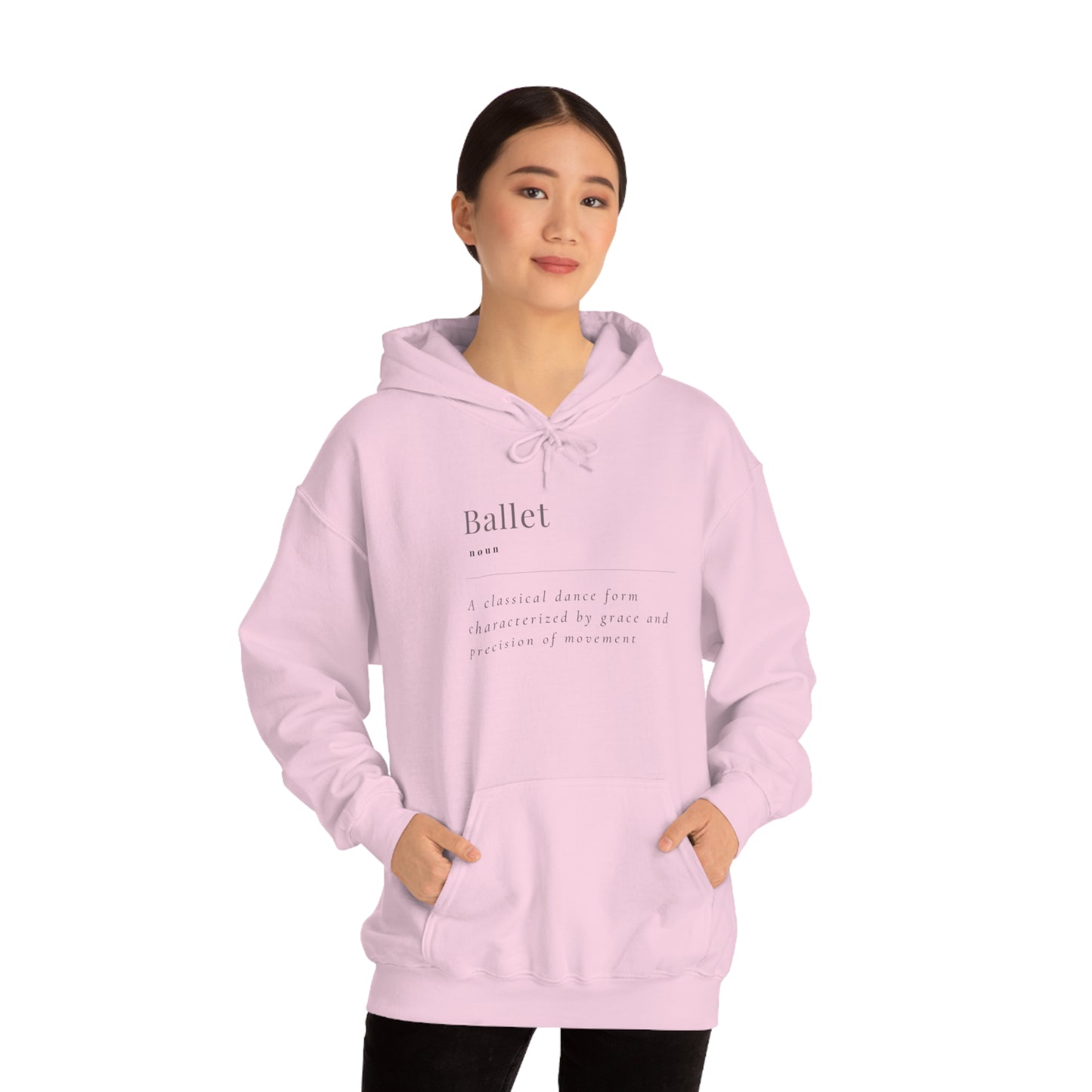 Ballet Definition Hooded Sweatshirt