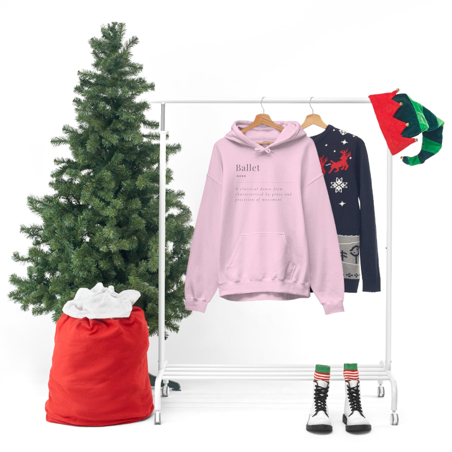 Ballet Definition Hooded Sweatshirt