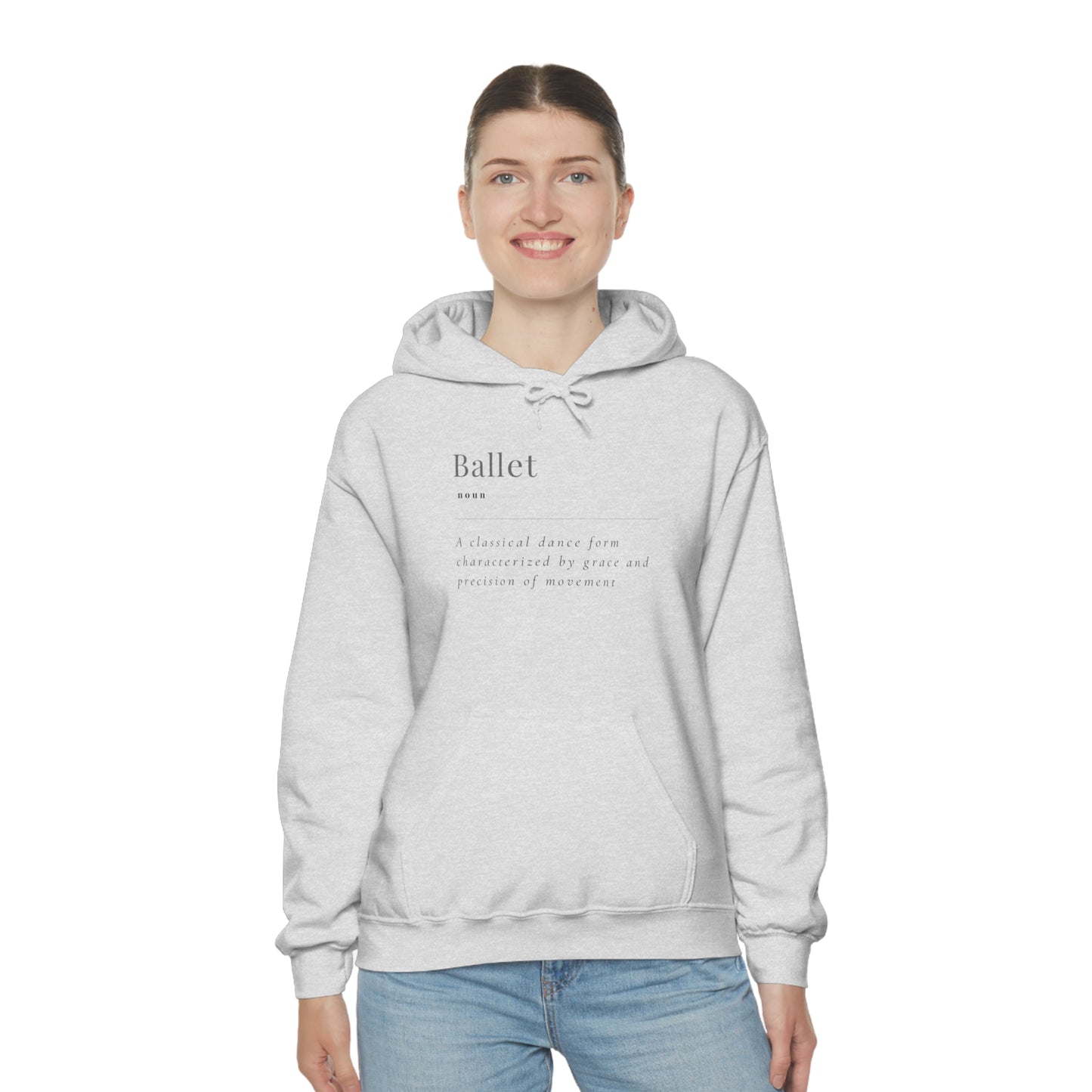 Ballet Definition Hooded Sweatshirt