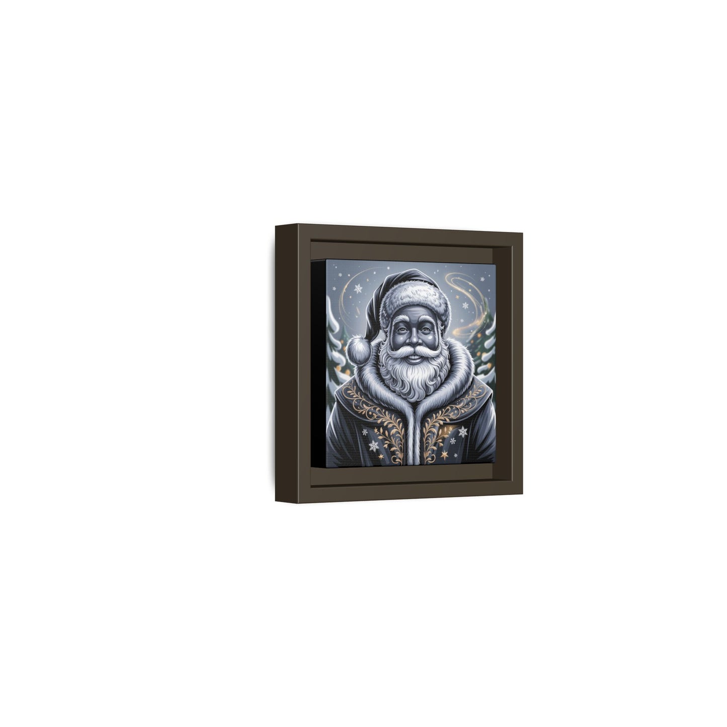 Blanta Canvas Art Print-Black Frame