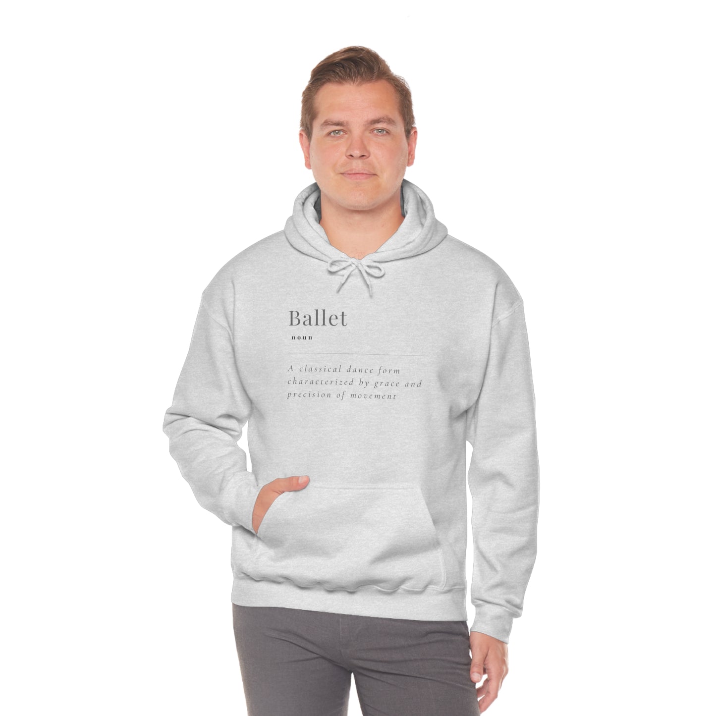 Ballet Definition Hooded Sweatshirt