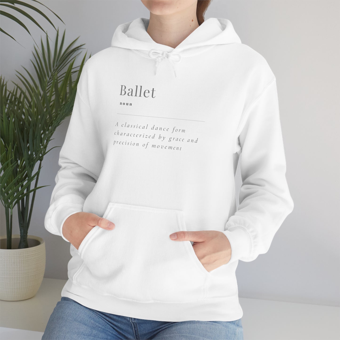 Ballet Definition Hooded Sweatshirt