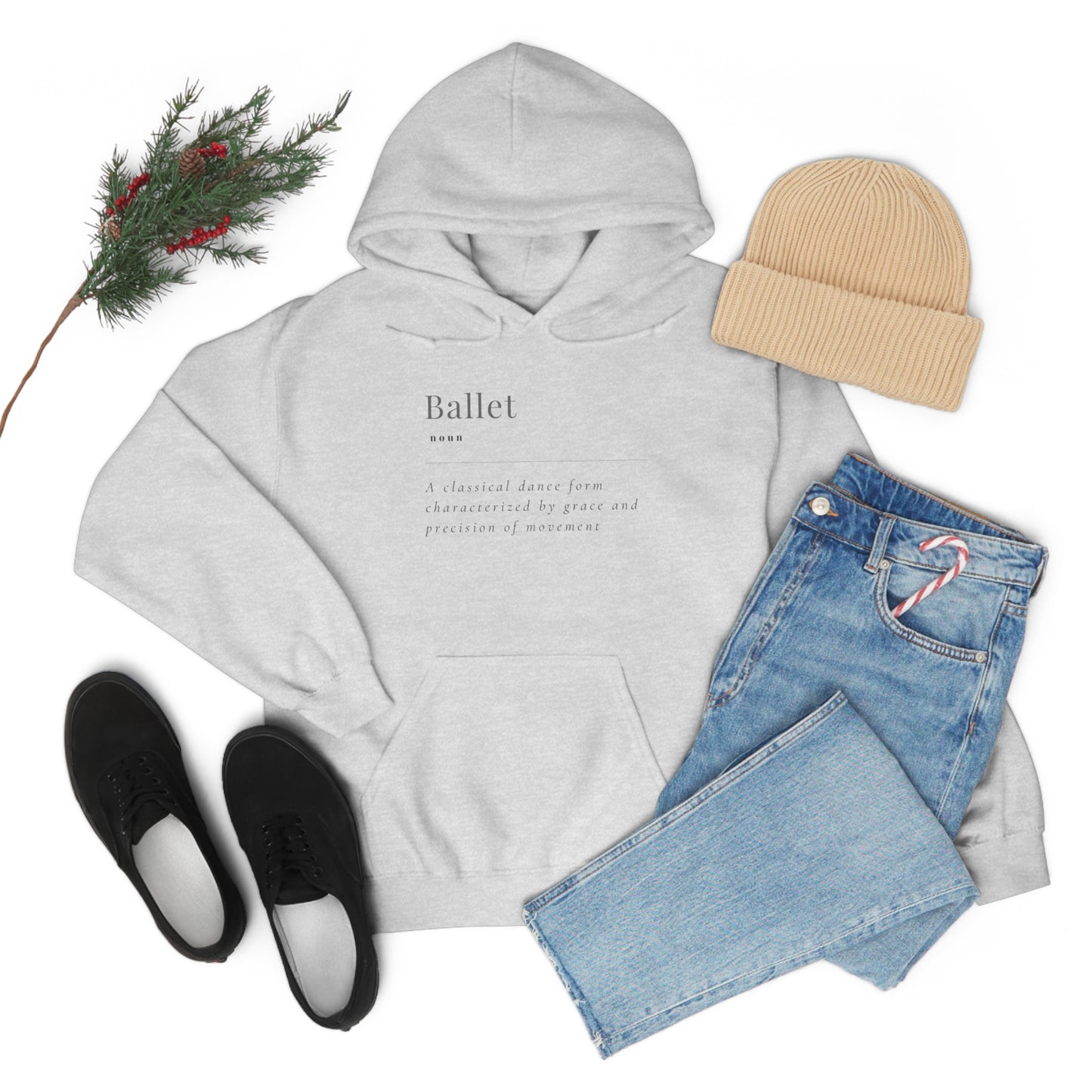Ballet Definition Hooded Sweatshirt