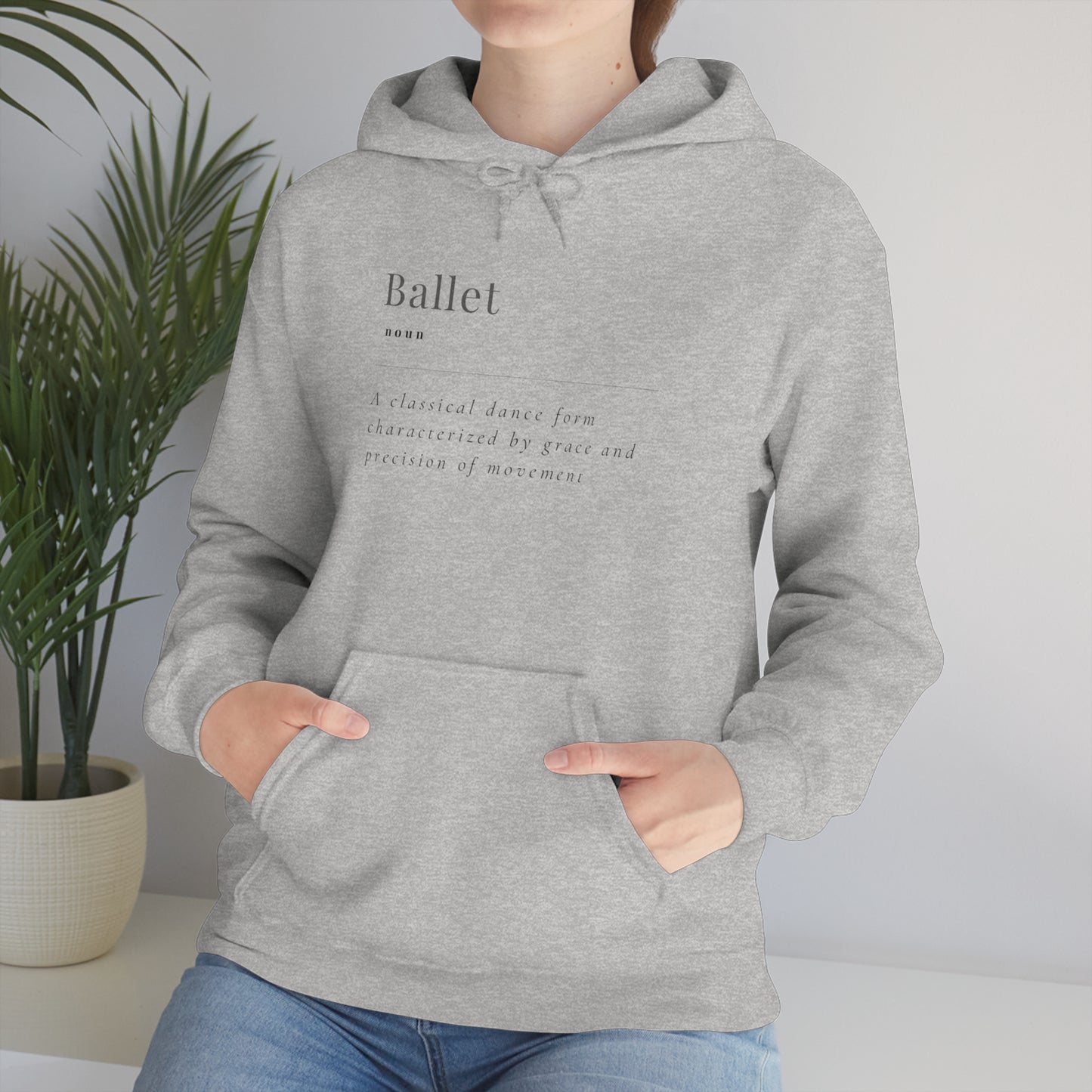 Ballet Definition Hooded Sweatshirt