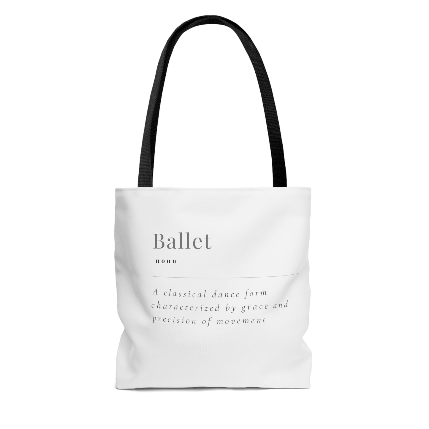 Ballet Definition Tote Bag