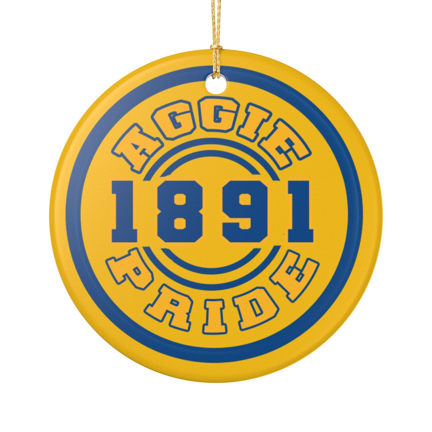 Aggie Pride 1891 Ornament