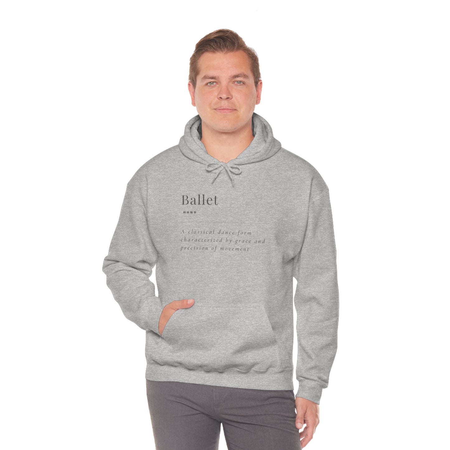 Ballet Definition Hooded Sweatshirt