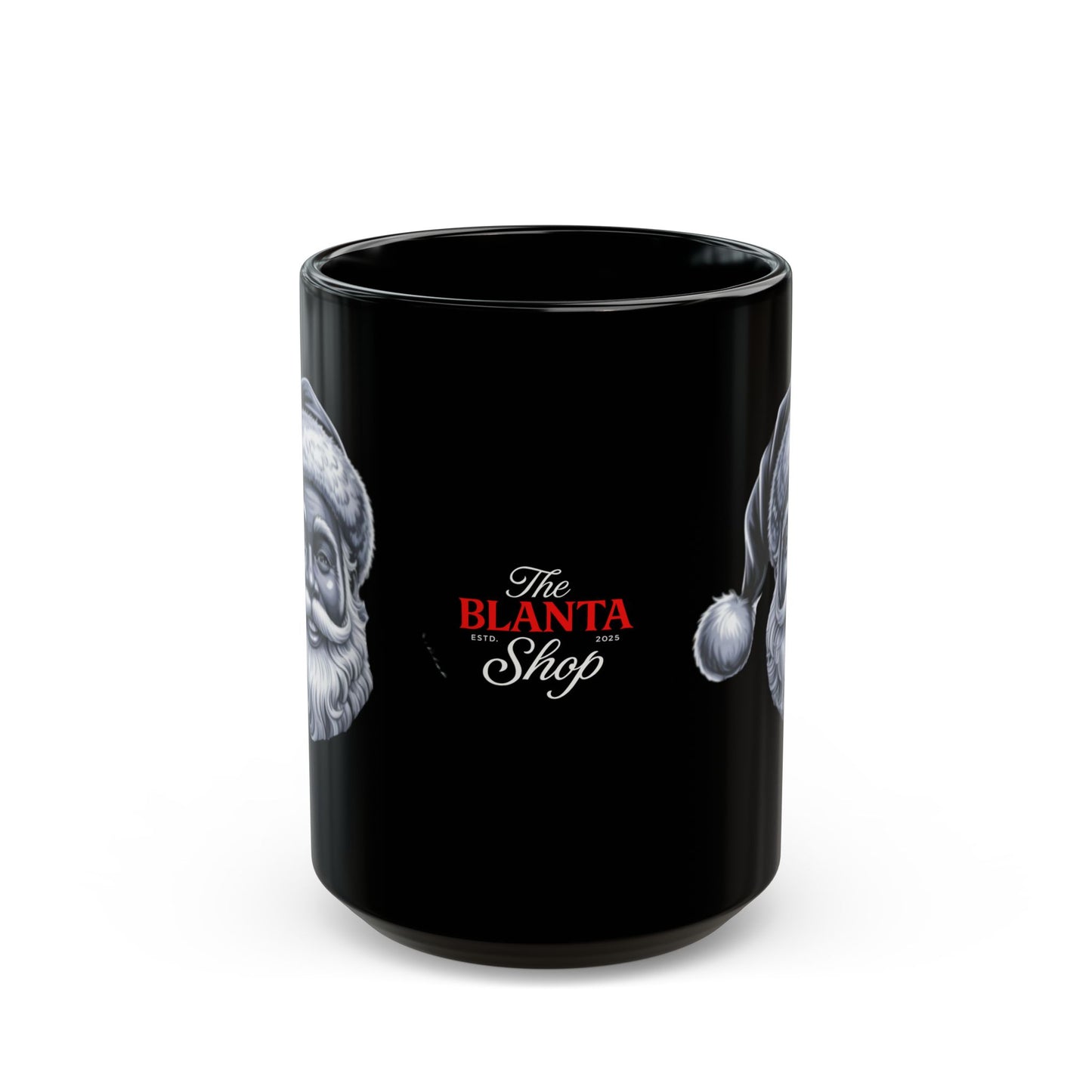 Santa Black Mug (11oz, 15oz)