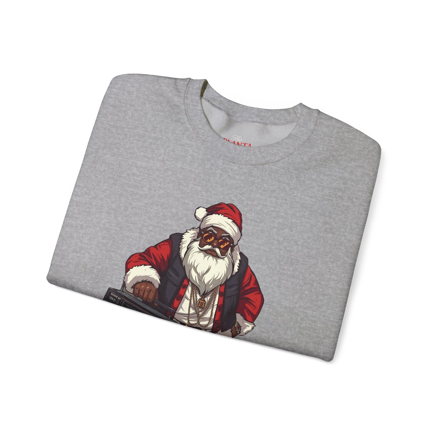 Black Santa "Blanta" with Boombox Sweatshirt