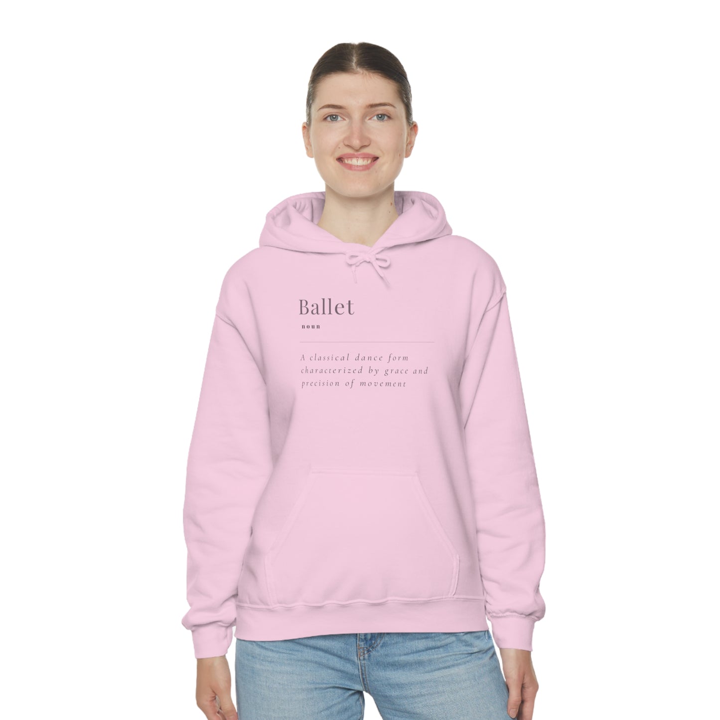Ballet Definition Hooded Sweatshirt