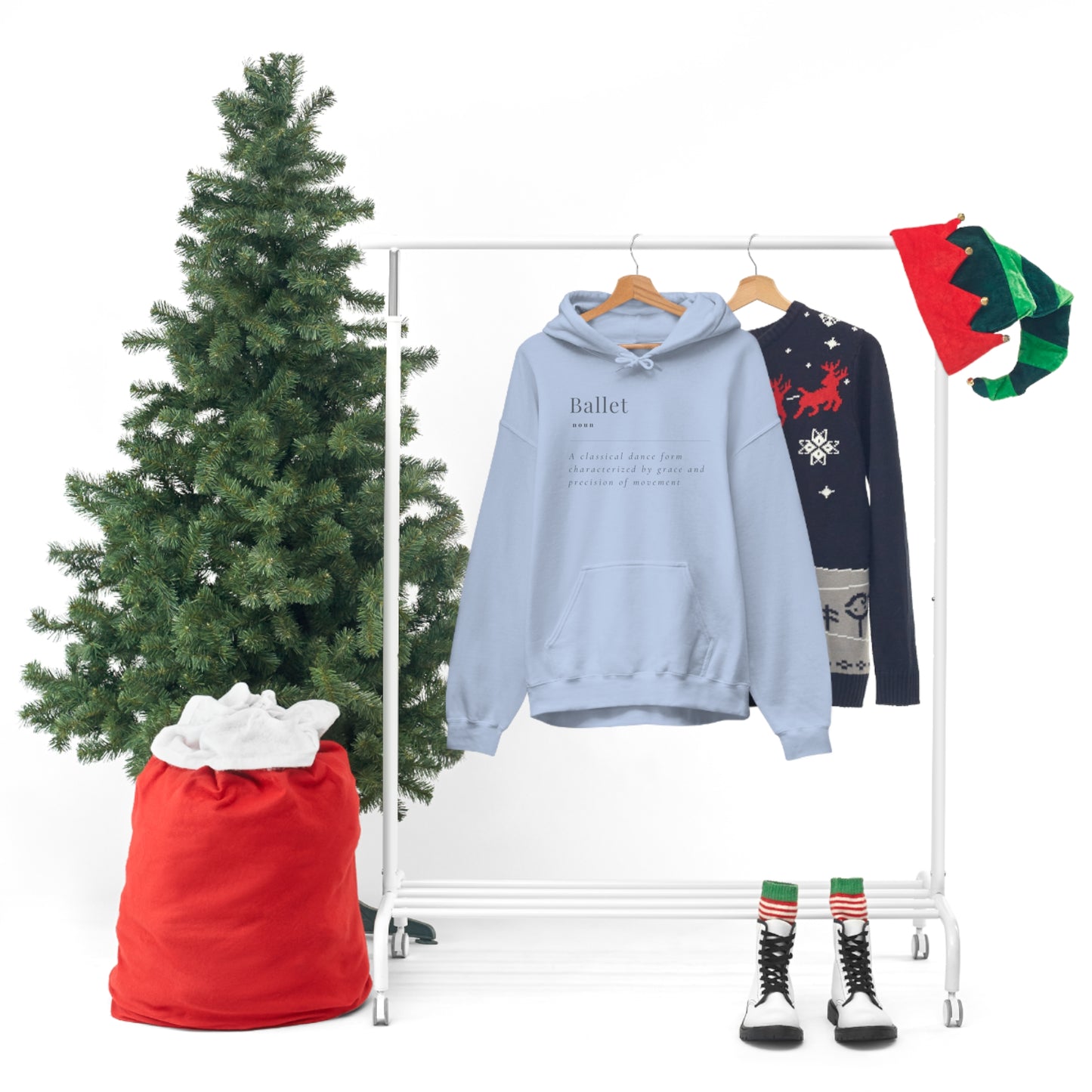 Ballet Definition Hooded Sweatshirt