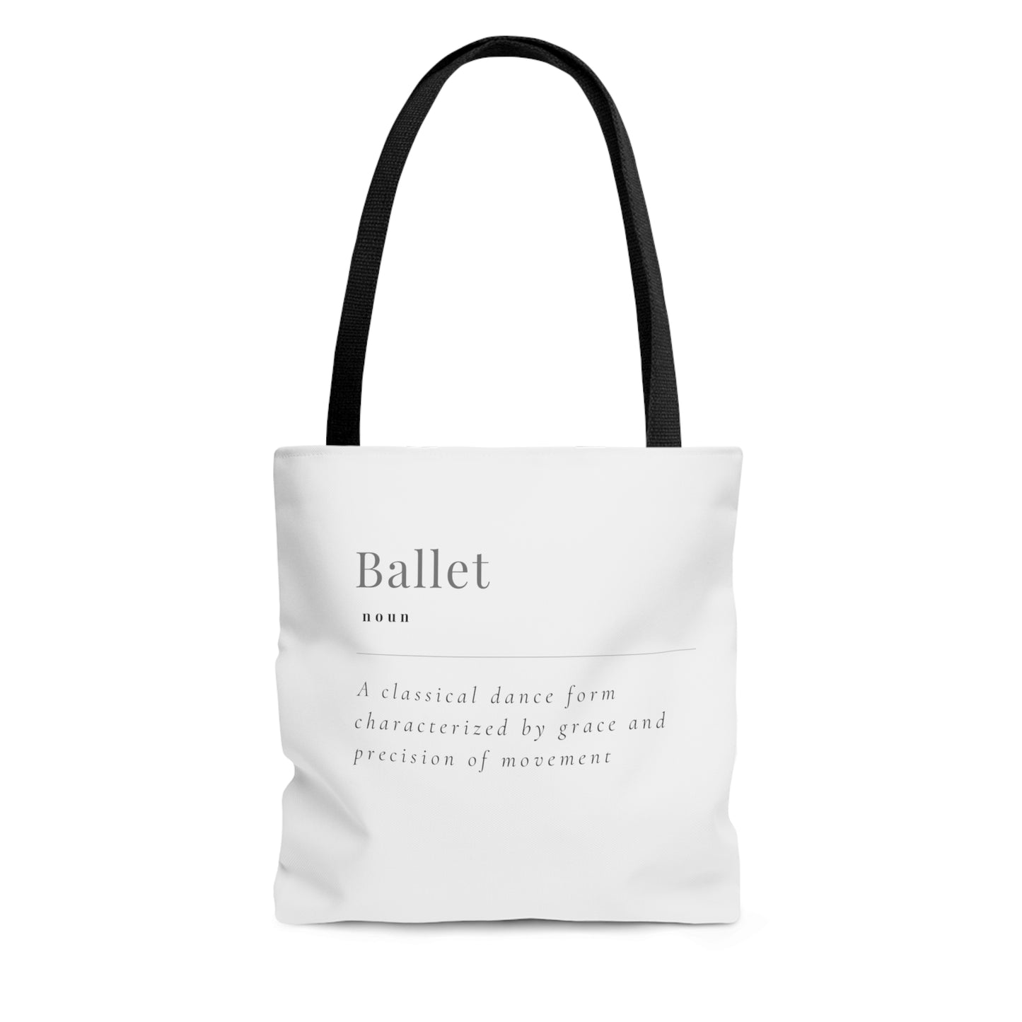 Ballet Definition Tote Bag