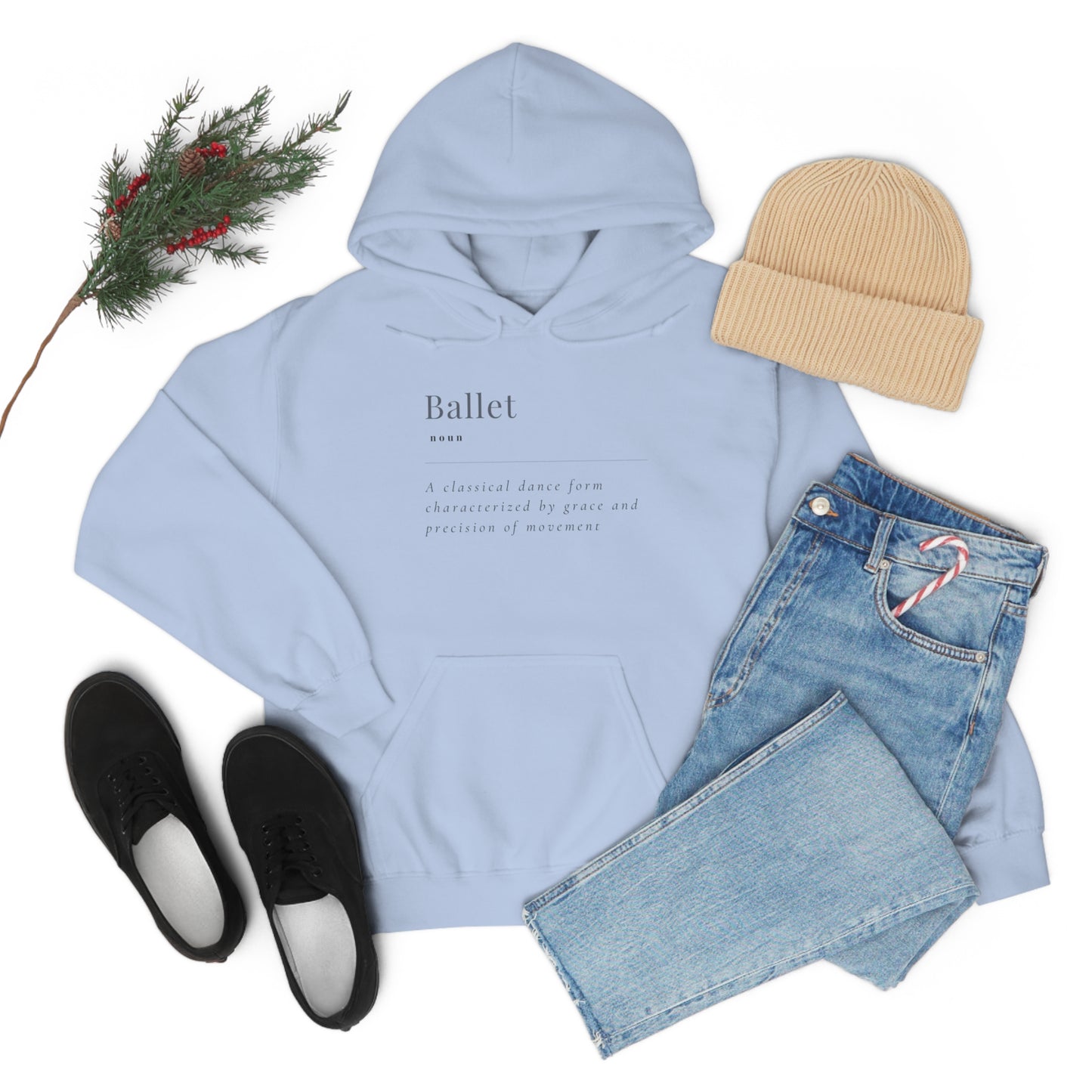 Ballet Definition Hooded Sweatshirt