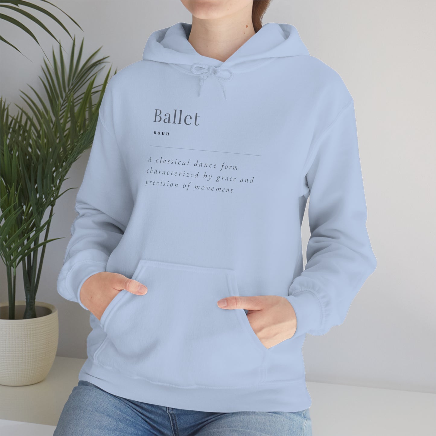 Ballet Definition Hooded Sweatshirt