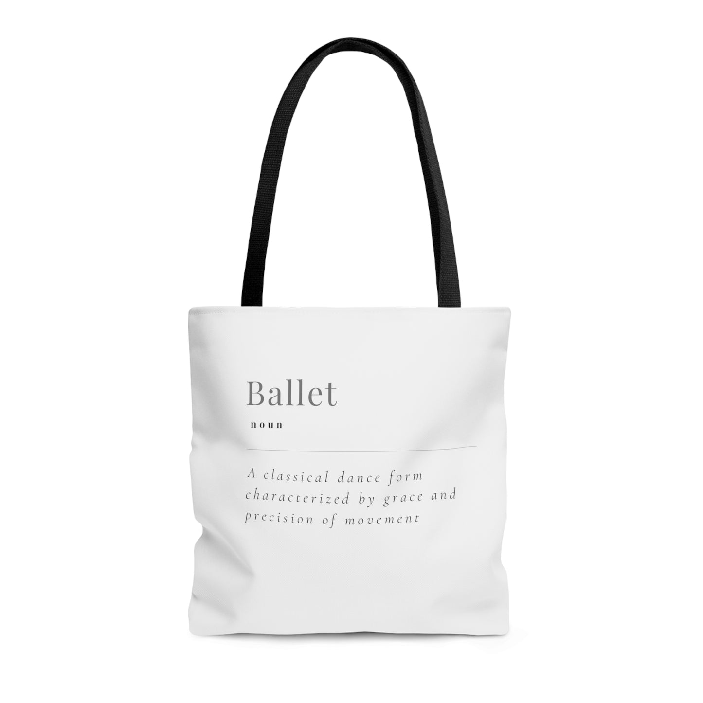 Ballet Definition Tote Bag