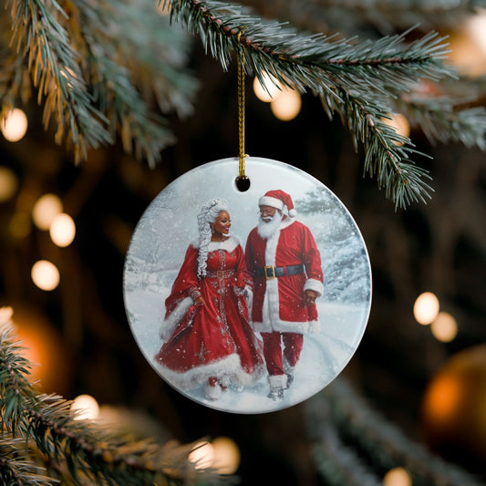 Blanta and Mrs. Claus-Strollin'