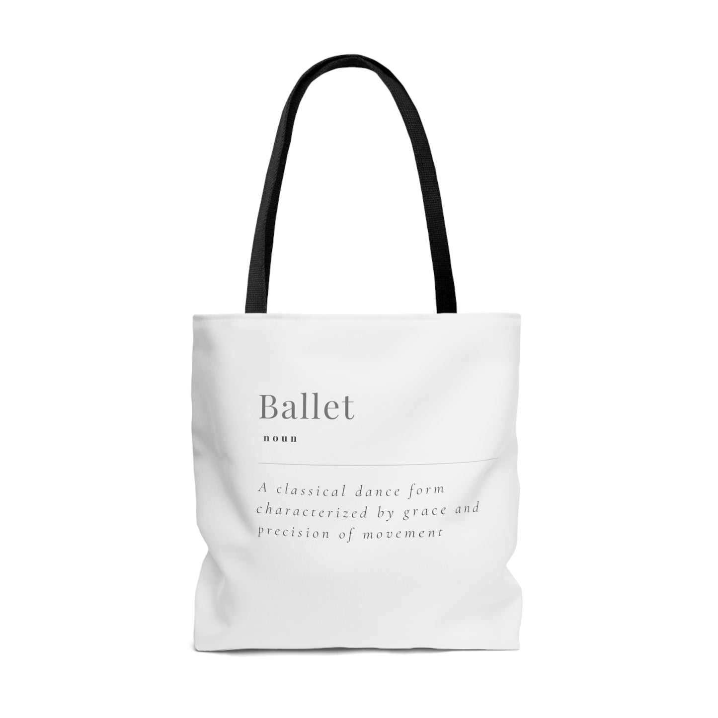 Ballet Definition Tote Bag