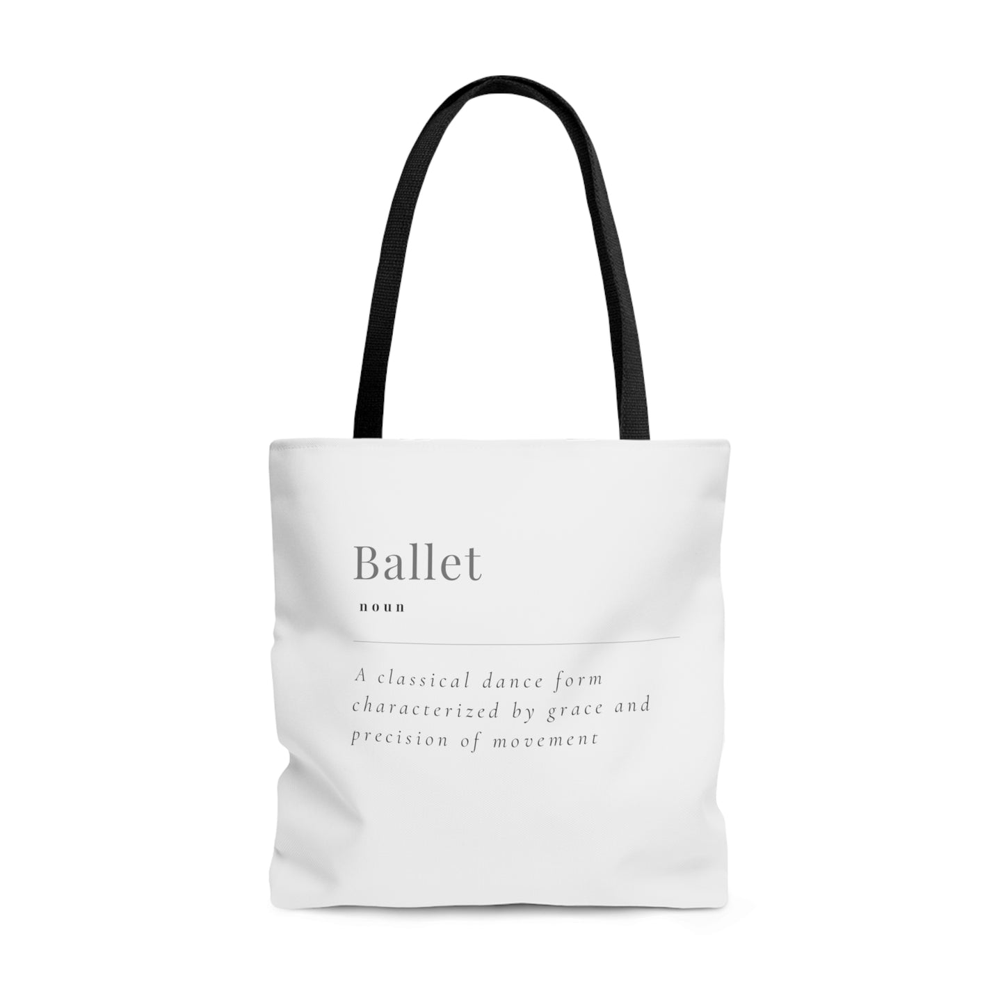 Ballet Definition Tote Bag