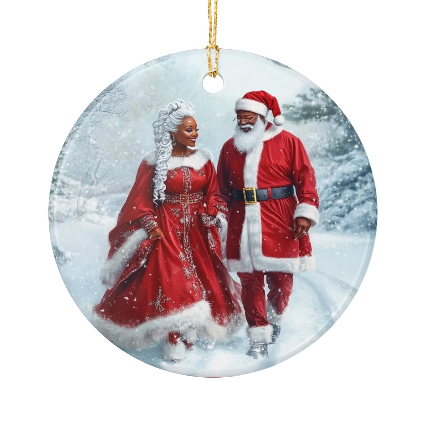 Blanta and Mrs. Claus-Strollin'