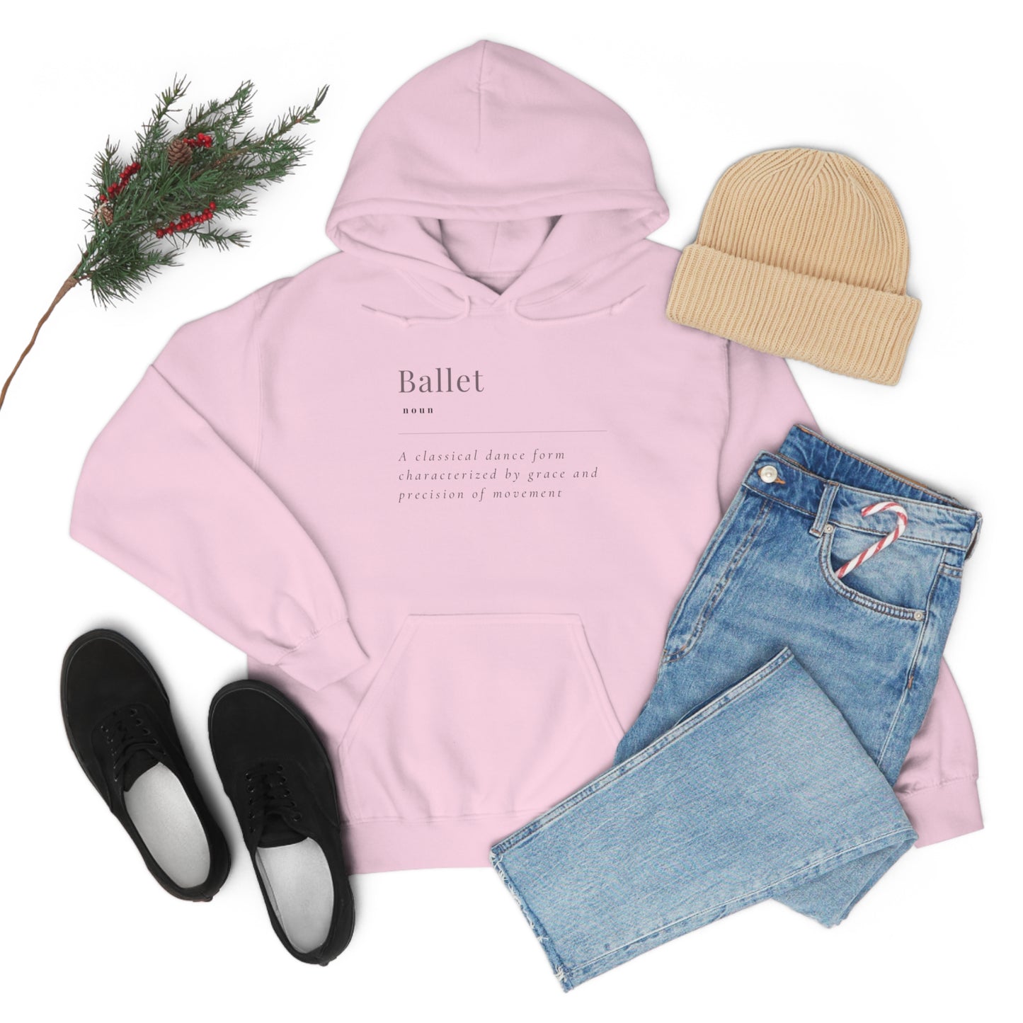 Ballet Definition Hooded Sweatshirt