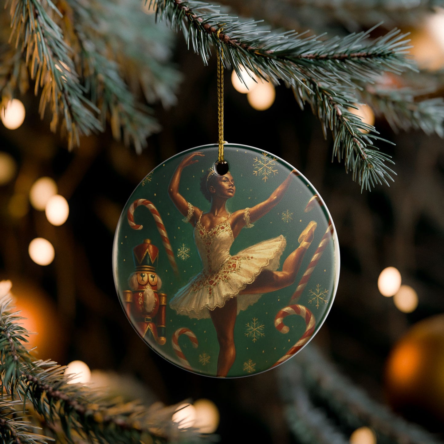 Black Nutcracker Ballerina