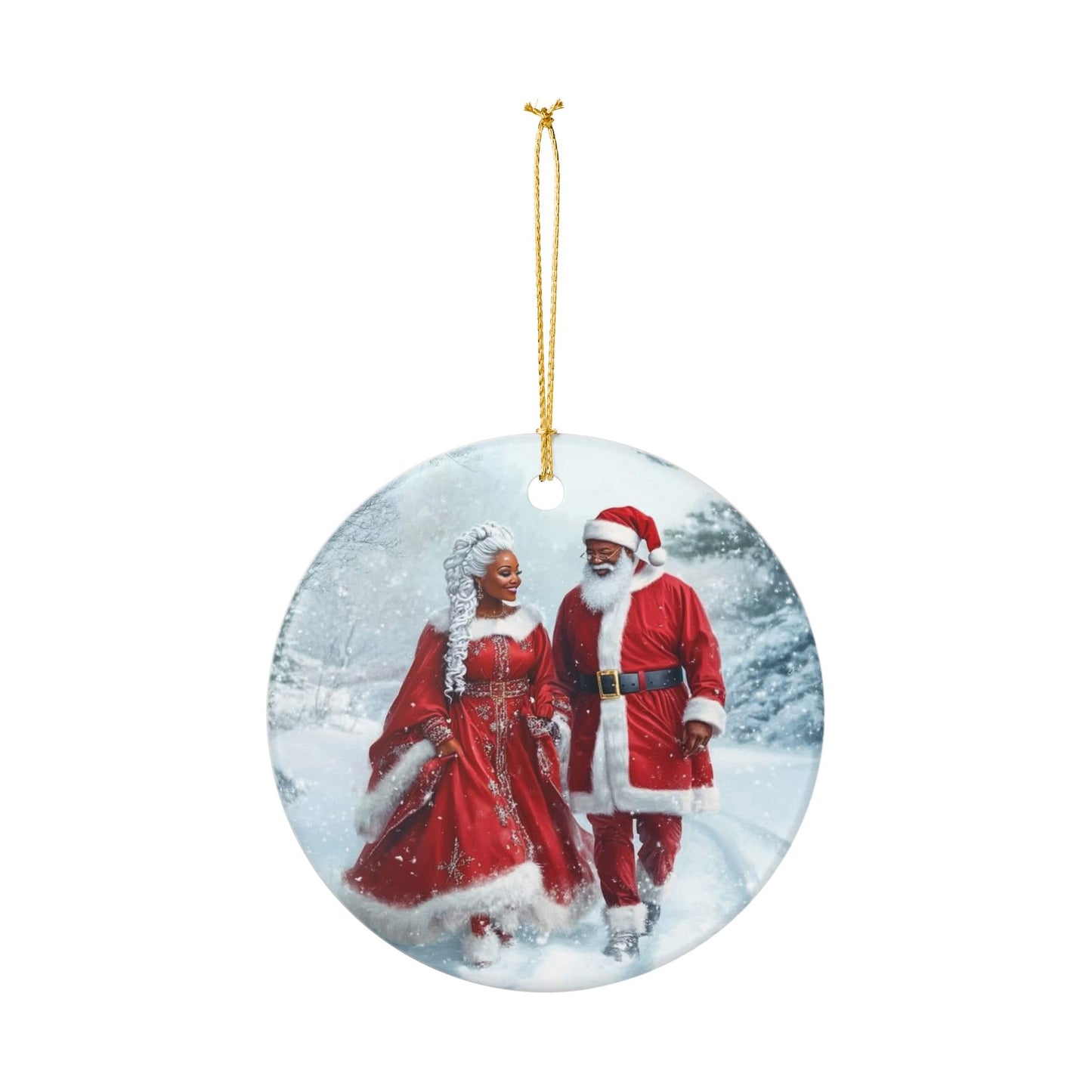 Blanta and Mrs. Claus-Strollin'