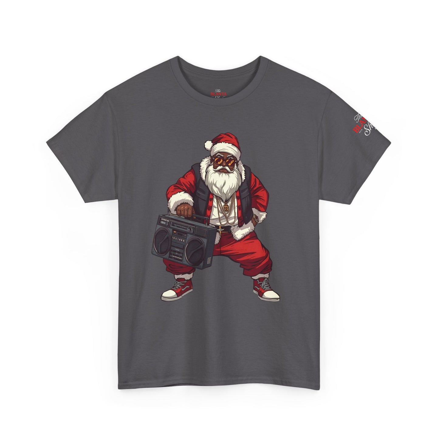 "Blanta" Hip Hop Santa with Boombox T-Shirt